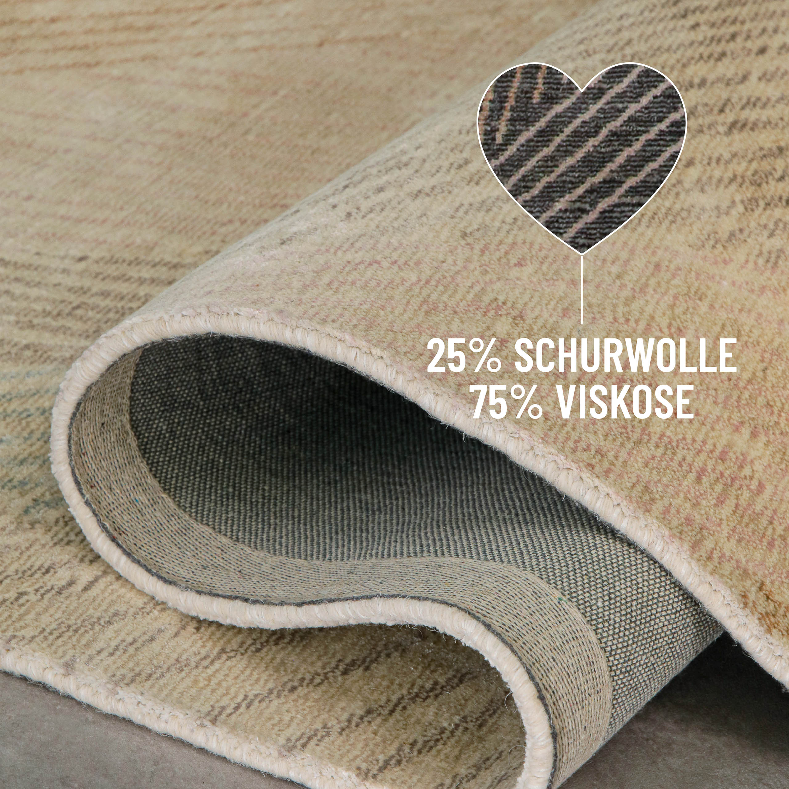 weconhome-kurzflorteppich-skai-beige-viskose-schurwolle-handgetuftet image 6