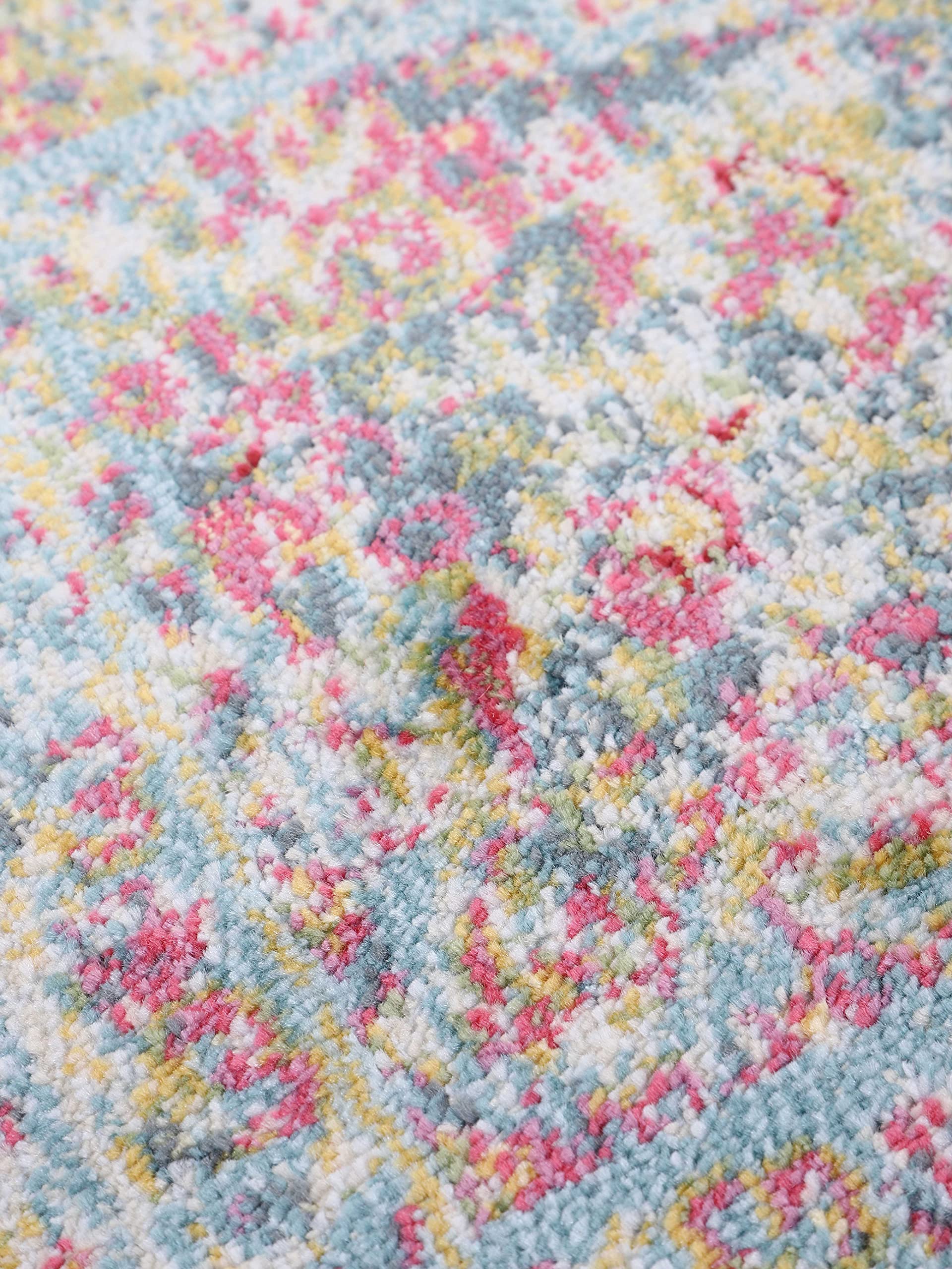 carpetfine-yuri-vintage-teppich-t-rkis-80x150-cm-moderner-teppich-f-r-wohn-und-s image 8