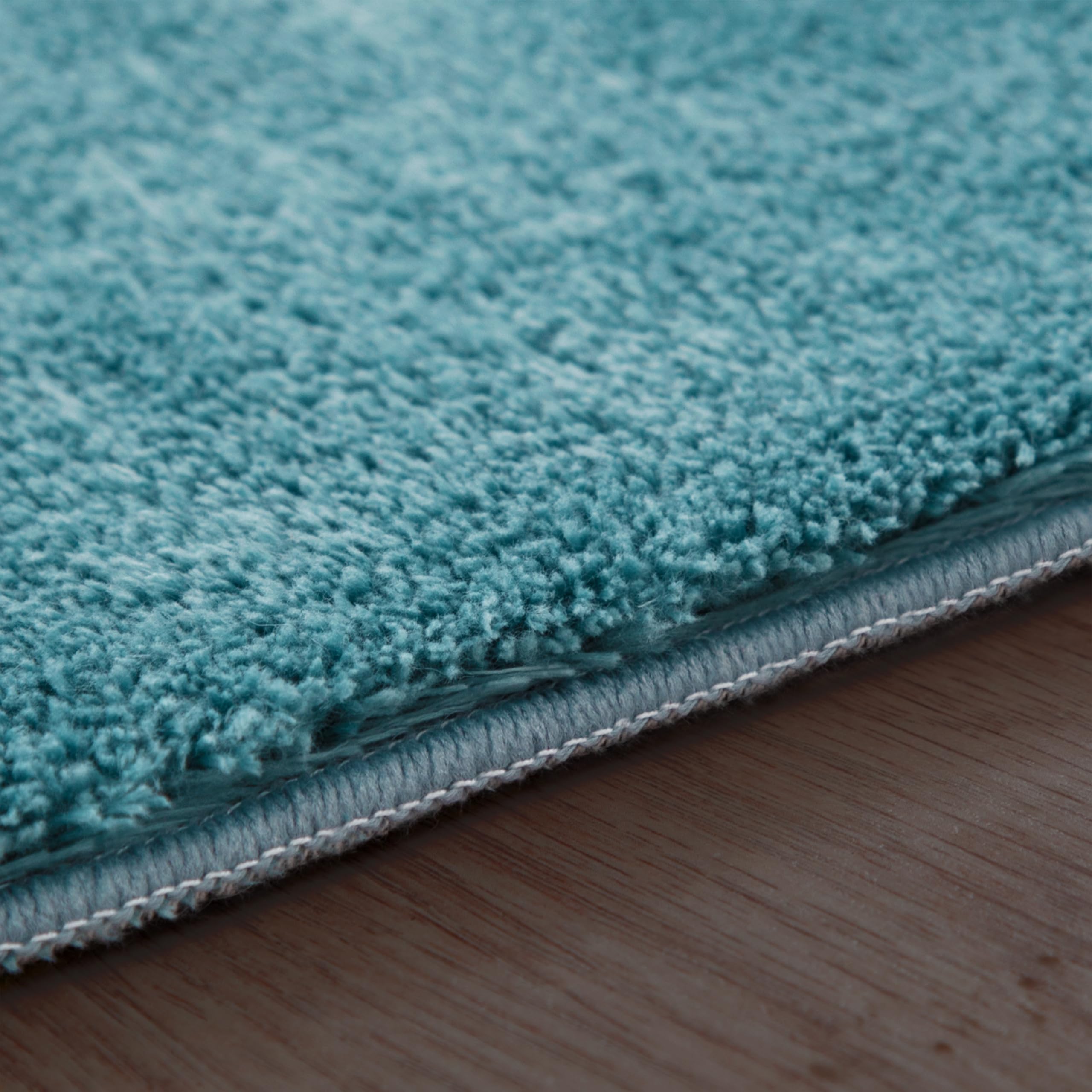 paco-home-kurzflor-teppich-einfarbig-blau-t-rkis-80x150-cm image 2