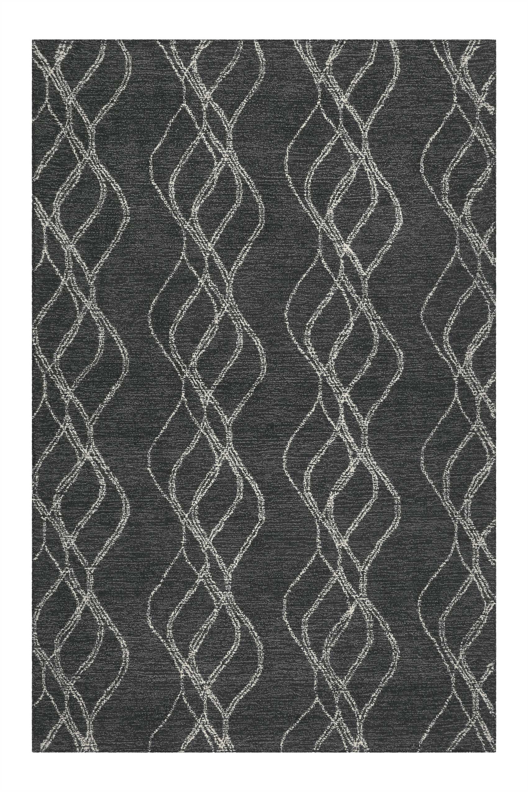 weconhome-teppich-hendrik-anthrazit-handgetufteter-wollteppich-mit-goodweave-sie image 1