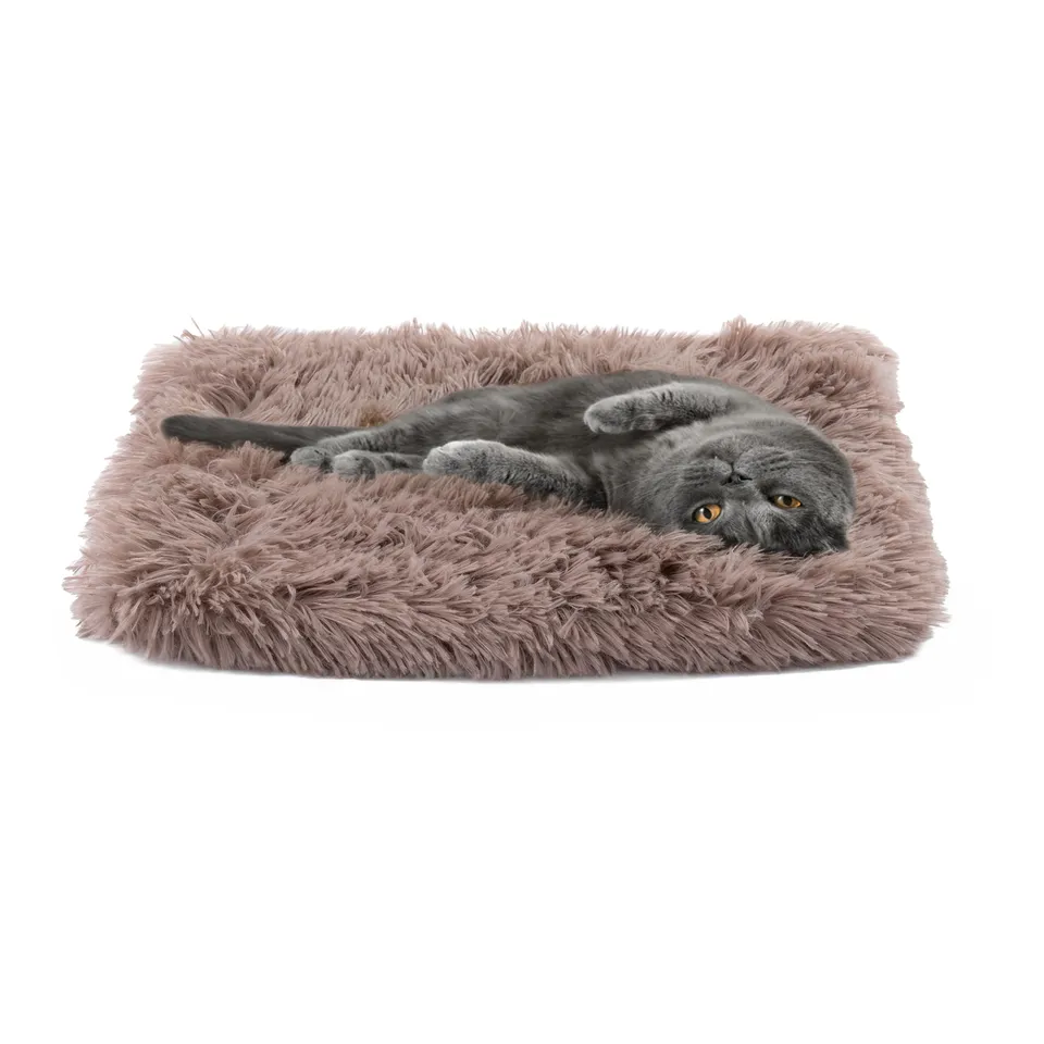paco-home-hundebett-katzenbett-flauschig-donut-beige-40x50-cm-waschbares-hundeki image 1