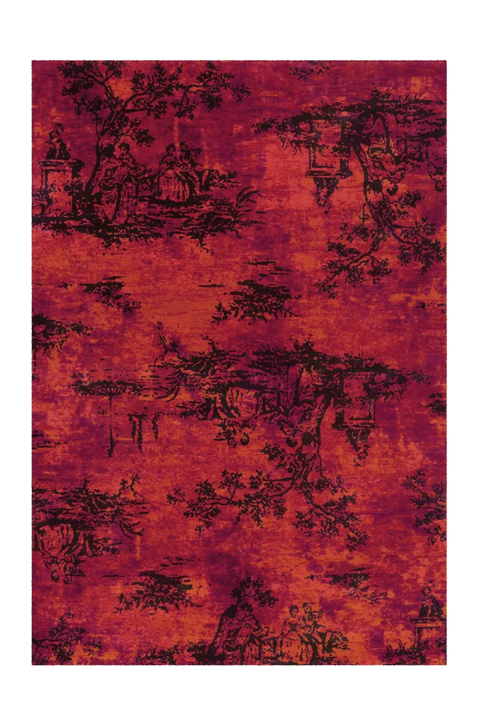 kayoom-vintage-5206-kurzflorteppich-im-vintage-stil-pflegeleichtes-polyacryl-ver image 1