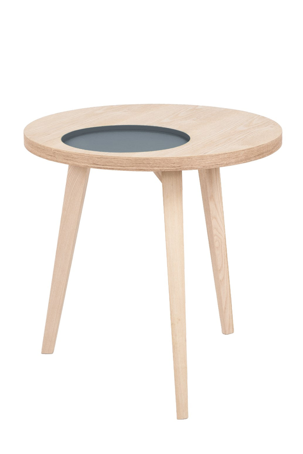 kayoom-beistelltisch-addison-esche-grau-rundes-relief image 1