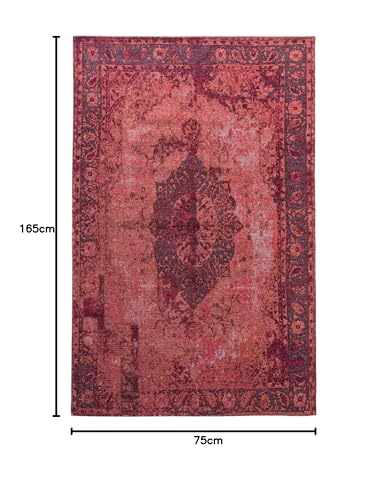 benuta-flachgewebeteppich-tosca-rot-75x165-cm-74-polyester-25-baumwolle-vintage- image 7