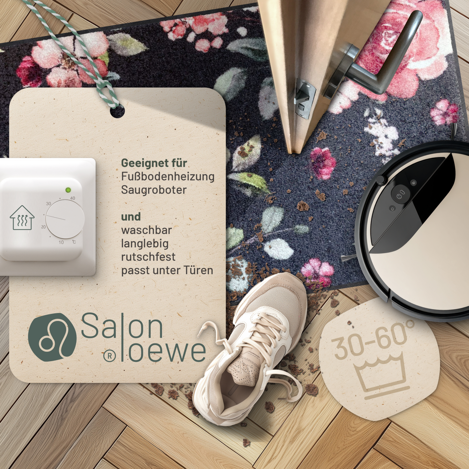 salonloewe-beverly-teppich-75-x-120-cm-waschbar-blumenmotiv-in-rosat-nen image 3