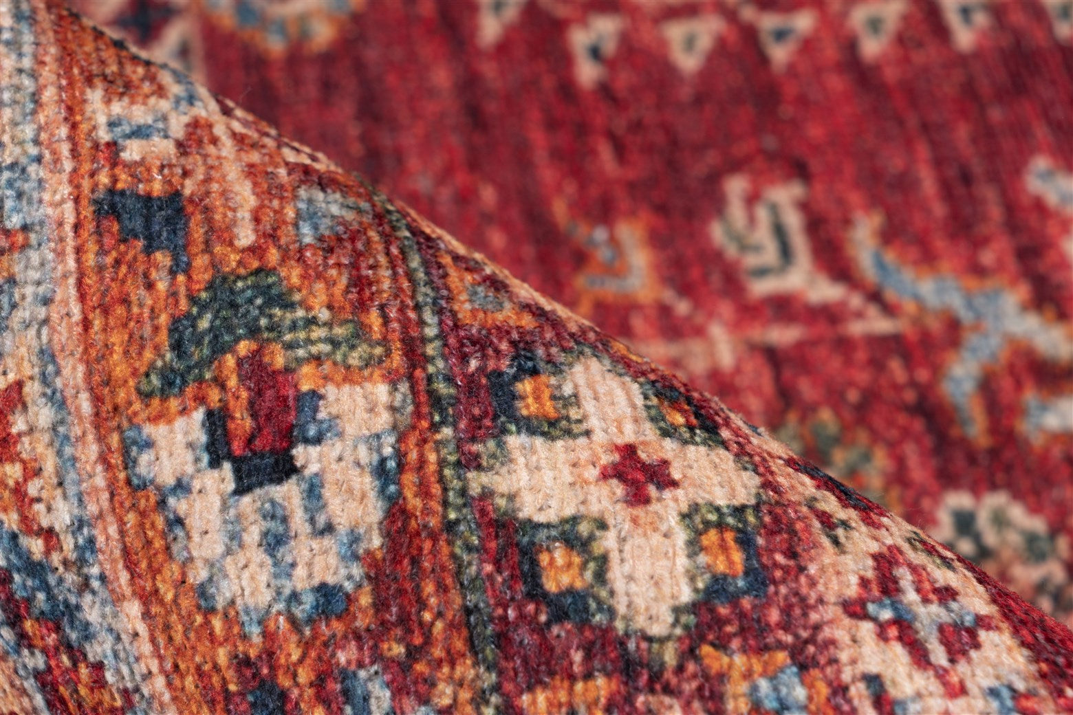 kayoom-faye-325-flachflorteppich-vintage-oriental-design-geprintet-sommerliche-f image 4