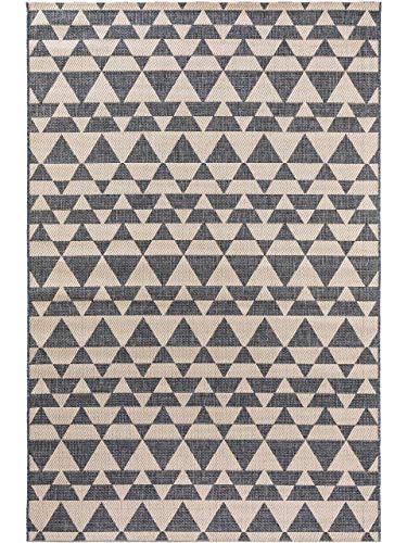 benuta-plus-in-outdoor-teppich-river-beige-blau-100x150-cm image 5