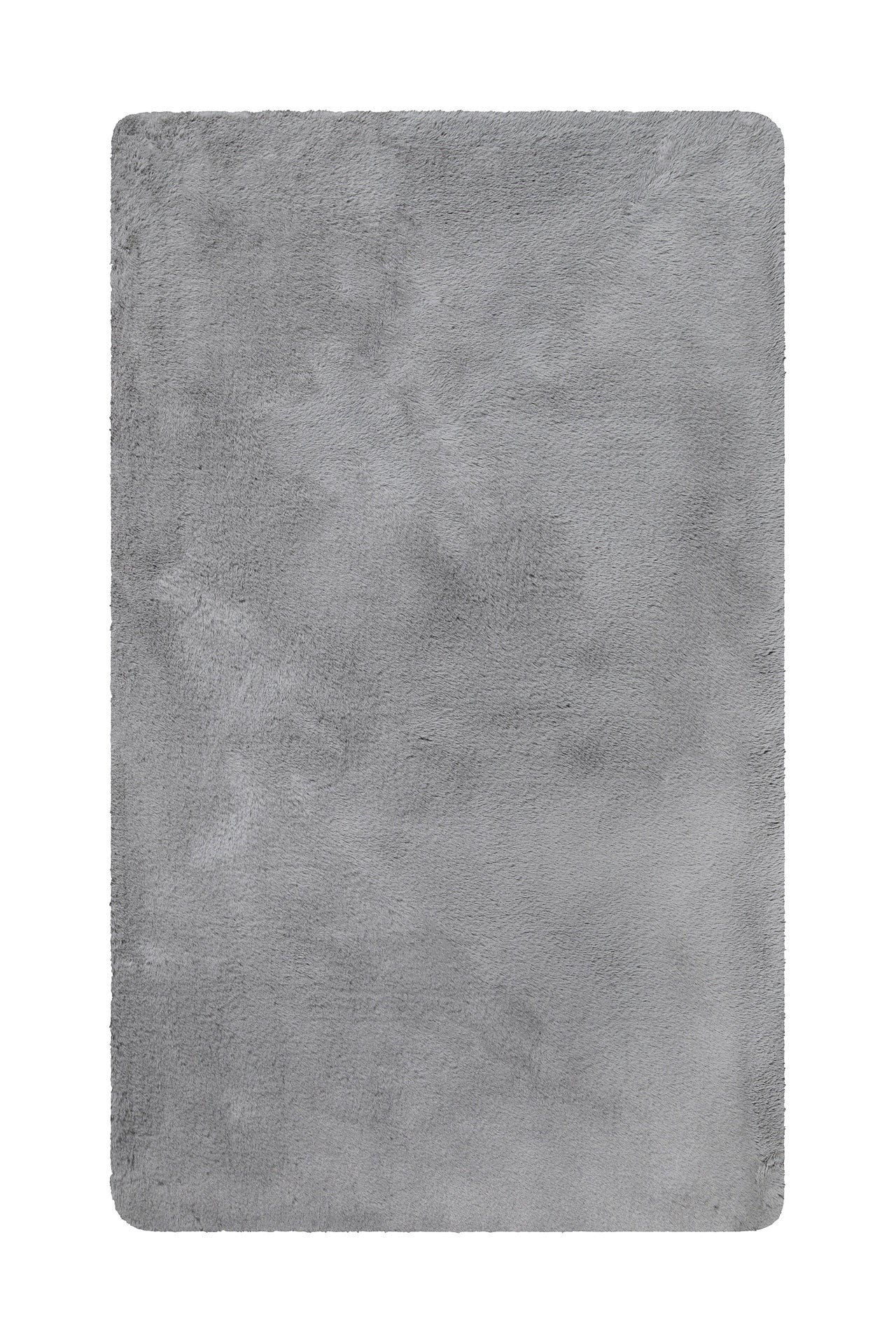 weconhome-basics-badteppich-emil-grau-flauschiger-rabbithair-look-getuftet image 2