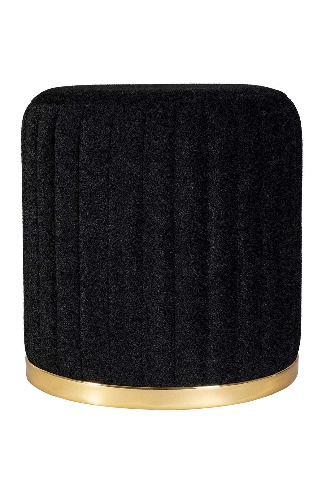 kayoom-doric-135-hocker-pouf-mit-teddy-optik-und-steppung-vielseitig-einsetzbar image 1