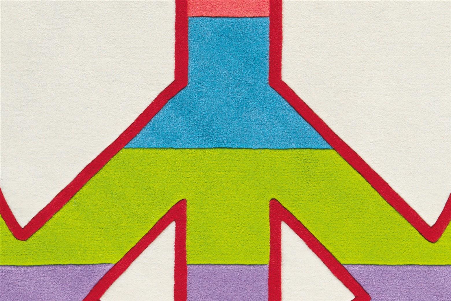 kayoom-joy-4125-motivteppich-bunt-acryl-pflegeleicht-f-r-wohnzimmer-kinderzimmer image 3