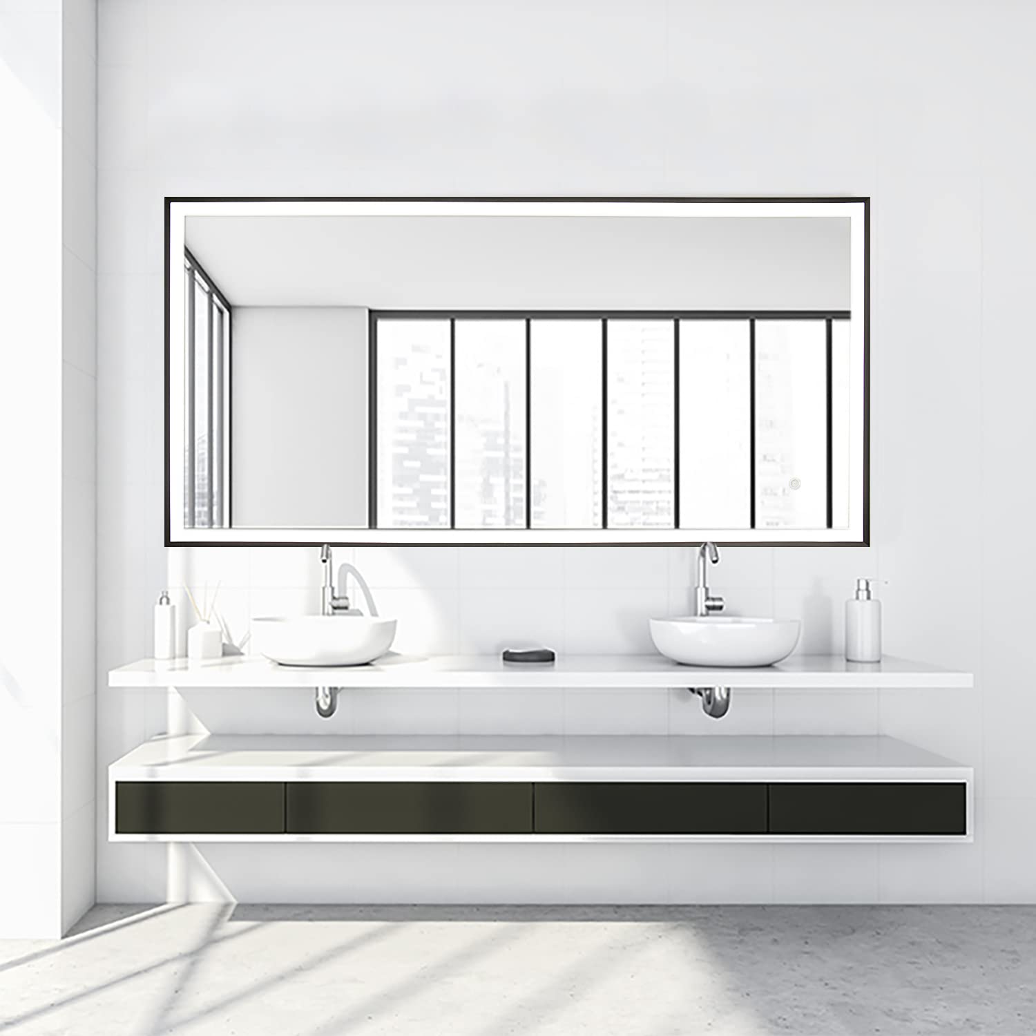 paco-home-badspiegel-mit-beleuchtung-rechteckig-120x60cm-ip44-touch-typ-8 image 2