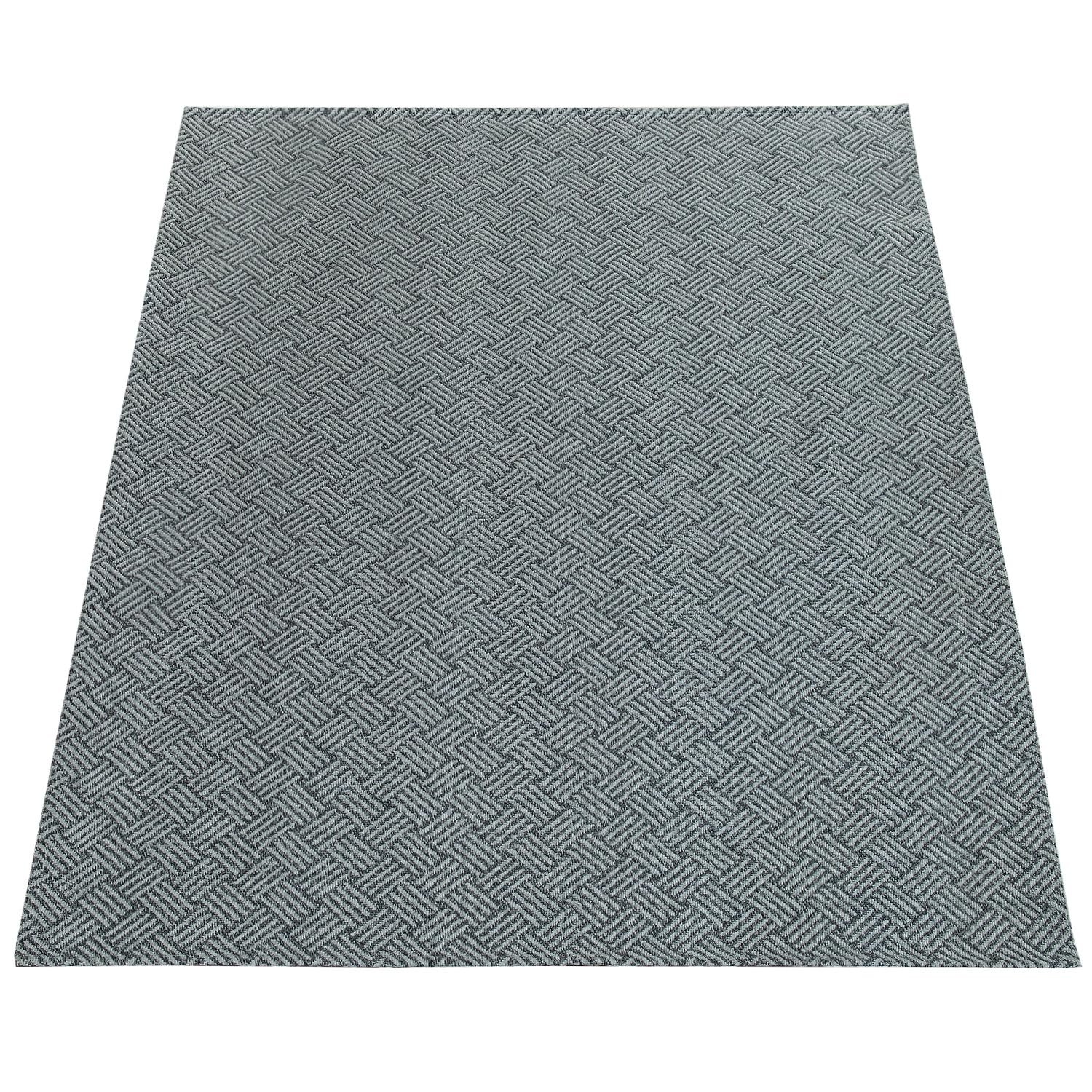 paco-home-metro-teppich-160x220-cm-grau-flecht-webmuster-flachgewebe image 4