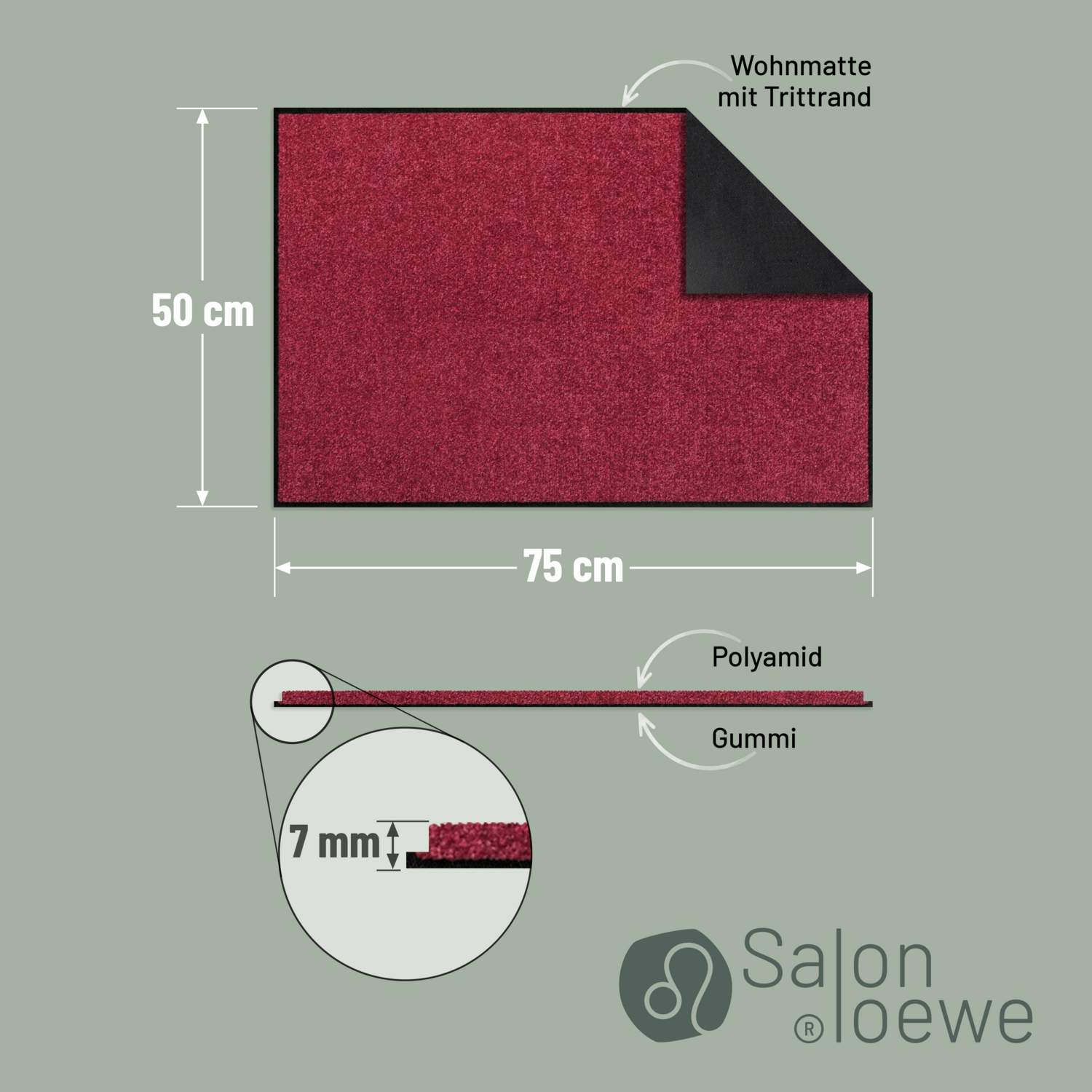 salonloewe-weinrot-teppich-50-x-75-cm image 4