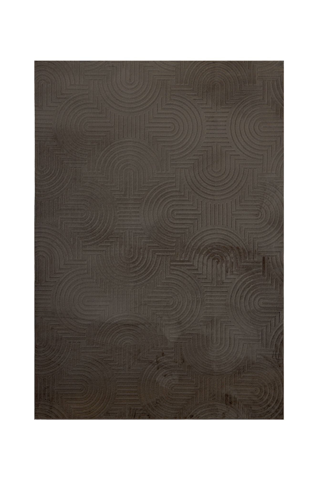 kayoom-balance-flow-225-kurzflorteppich-16-mm-flor-1200-g-m-anthrazit-oder-creme image 1