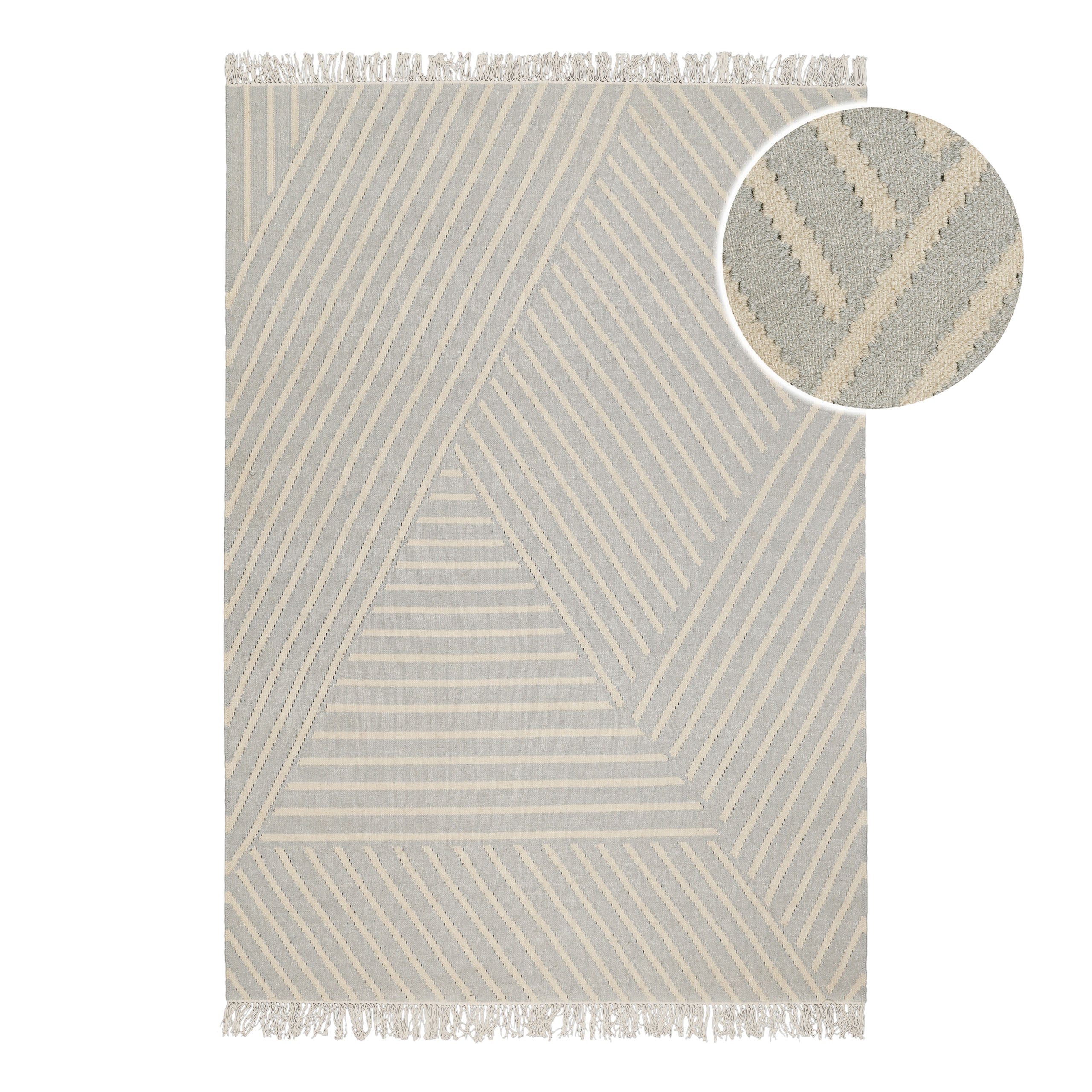 weconhome-modern-pop-kelim-teppich-grau-pastell-handgewebt image 1