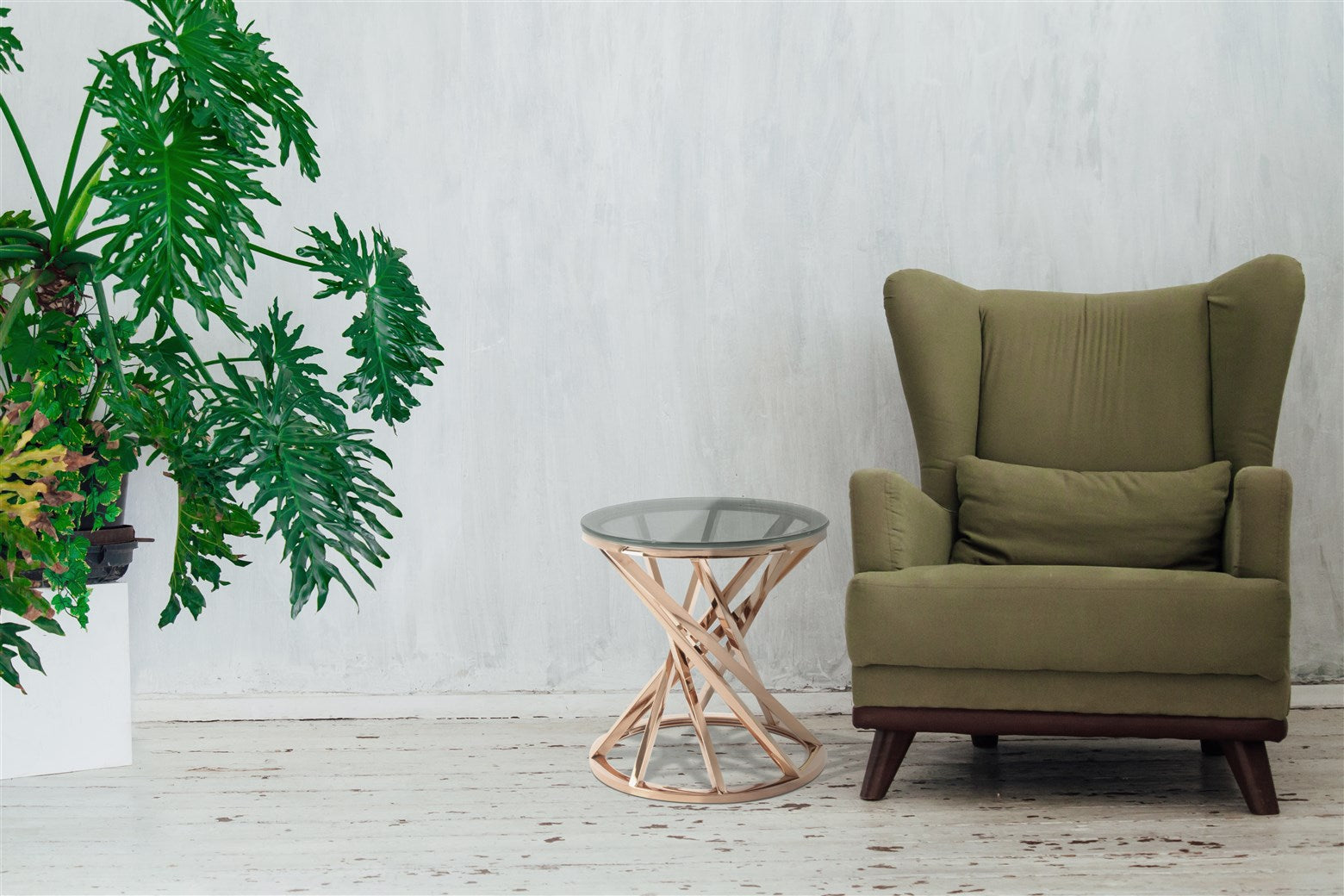 kayoom-beistelltisch-wesley-225-metallgestell-glasplatte-glamour-ses-design image 7