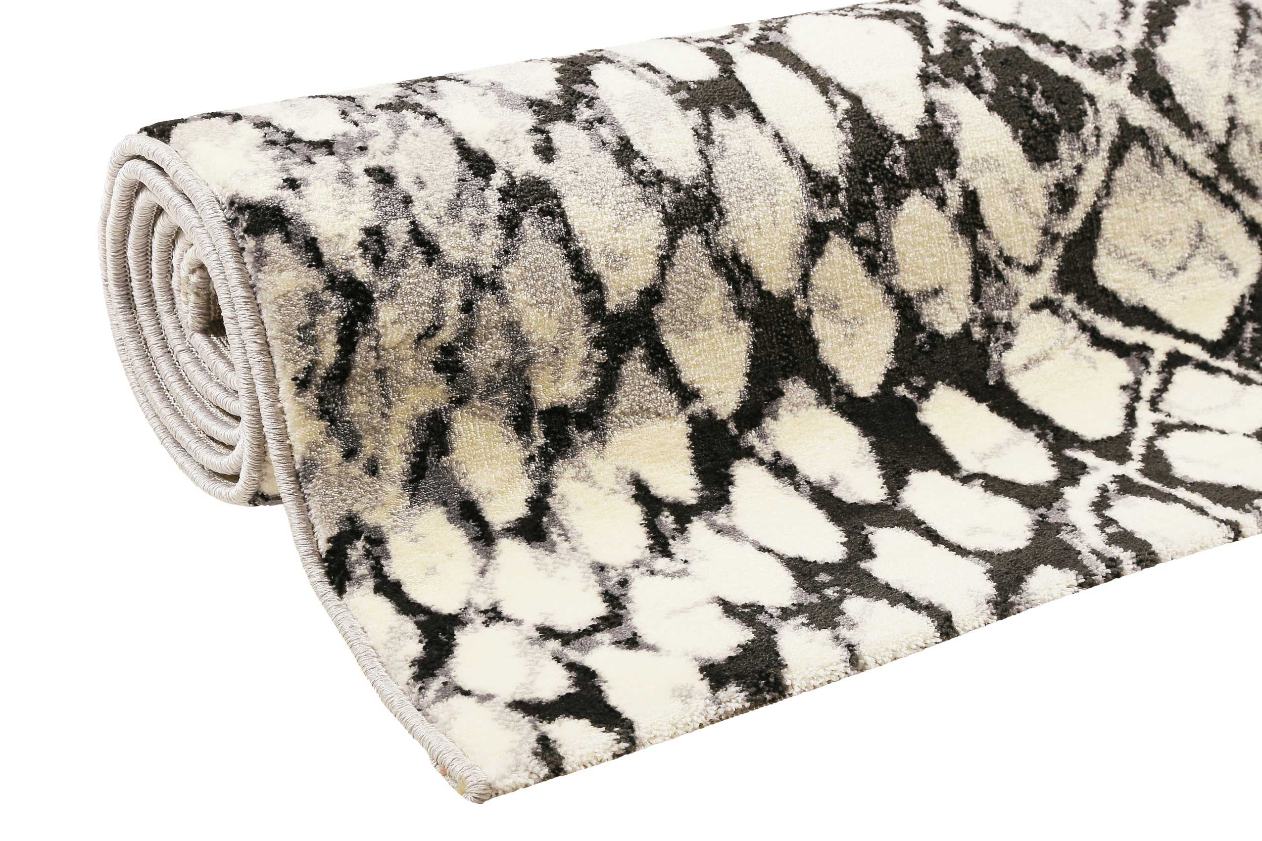 weconhome-teppich-snake-animal-print-grau-schwarz image 7