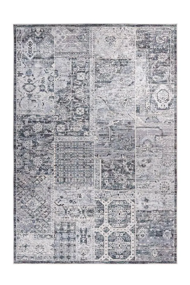 kayoom-rhodin-1225-vintage-teppich-mit-ice-effect-pflegeleicht image 1