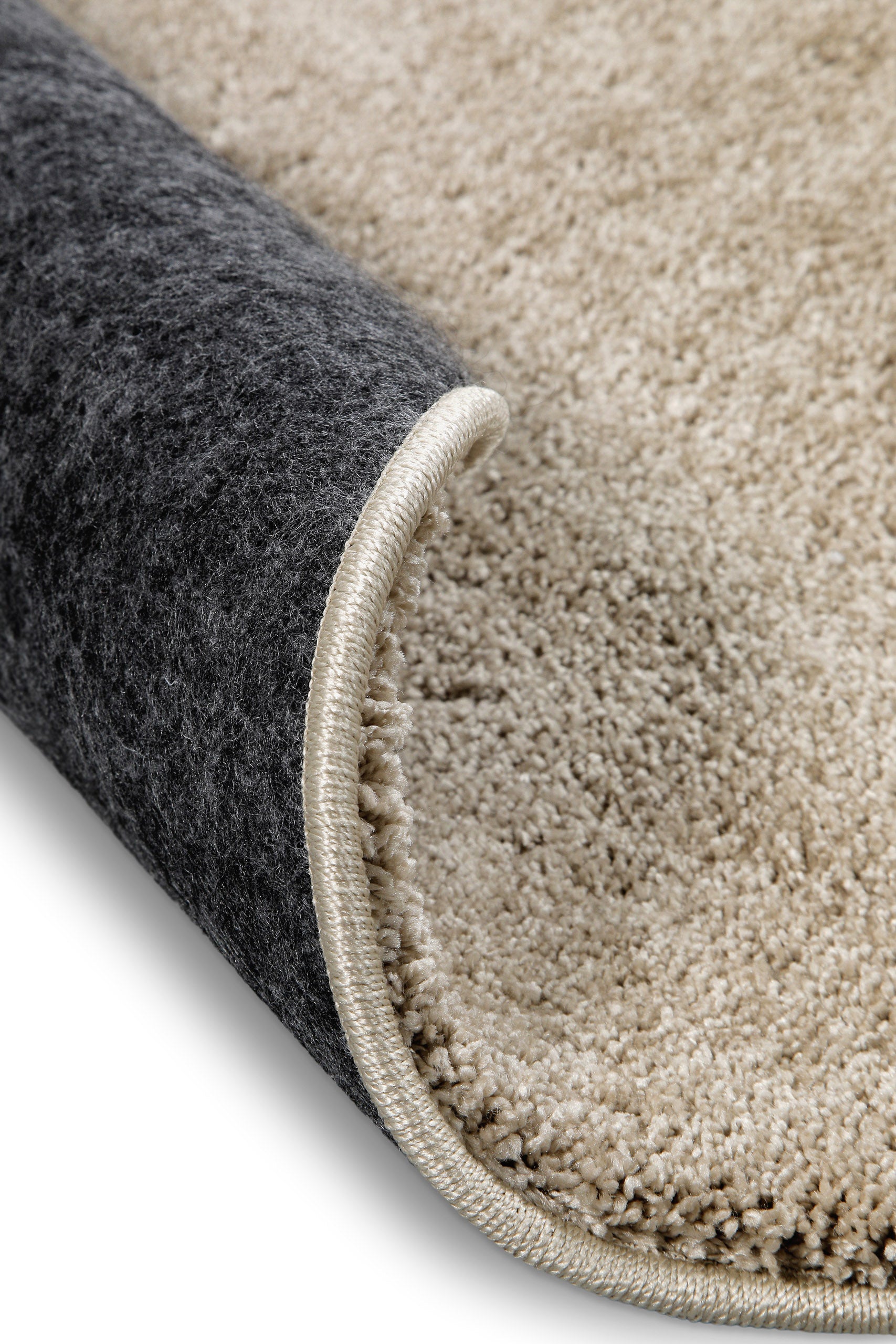 weconhome-basics-kurzflorteppich-nova-rund-sand-beige-maschinell-gewebt-syntheti image 4