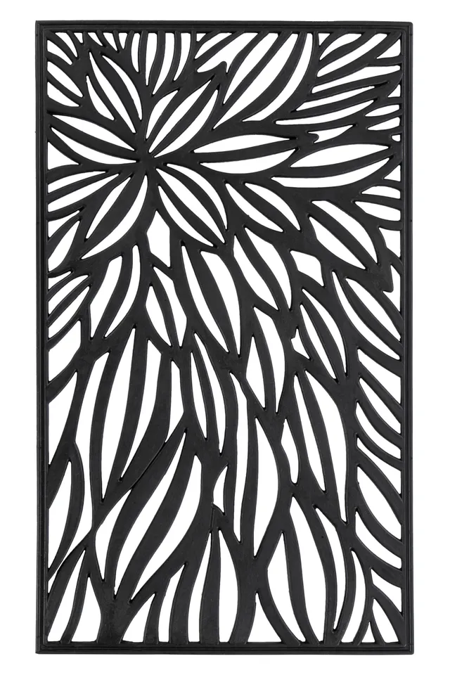 kayoom-fu-matte-urban-entry-125-schwarz-45-x-75-cm image 1