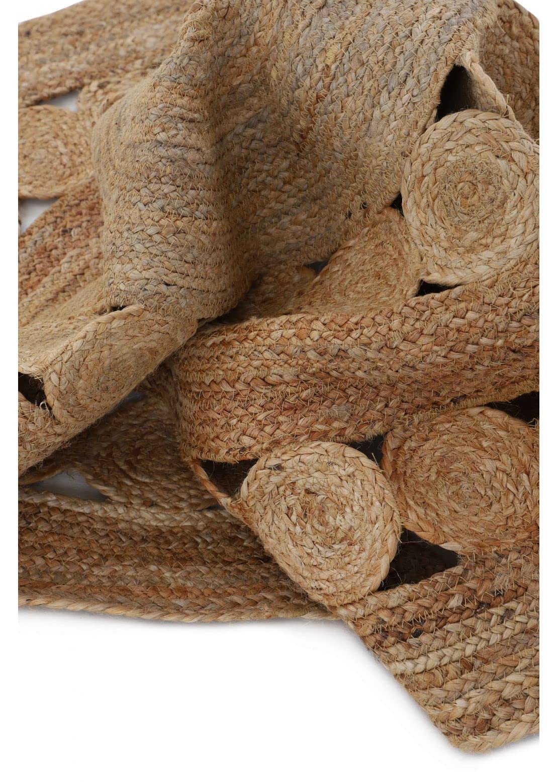 carpetfine-juteteppich-dana-rund-naturfarbe-120-cm-handgewebter-naturteppich-aus image 5