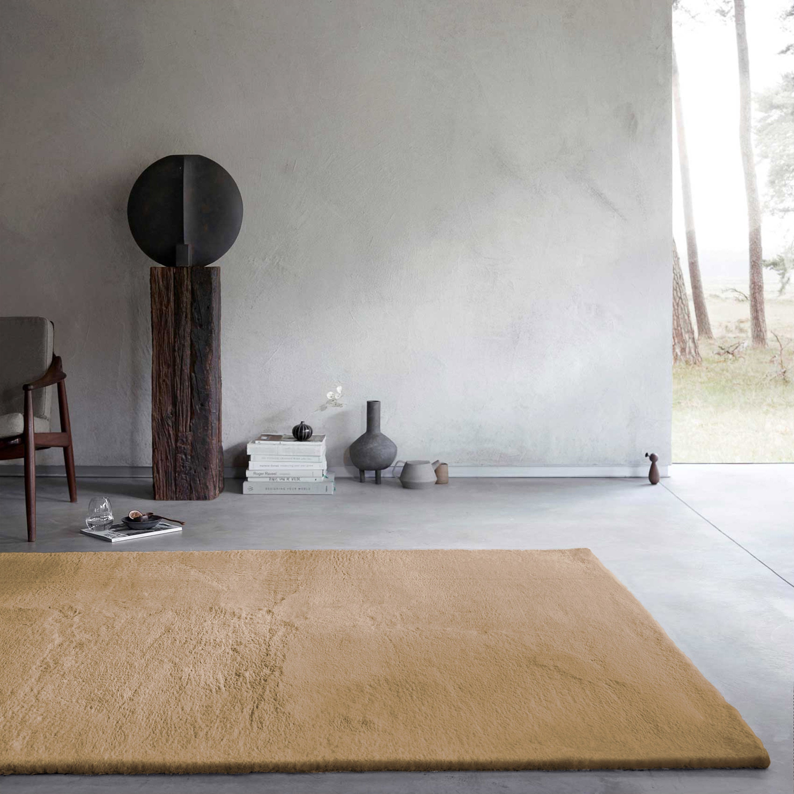weconhome-basics-kunstfell-teppich-anna-sand-hochflor image 2