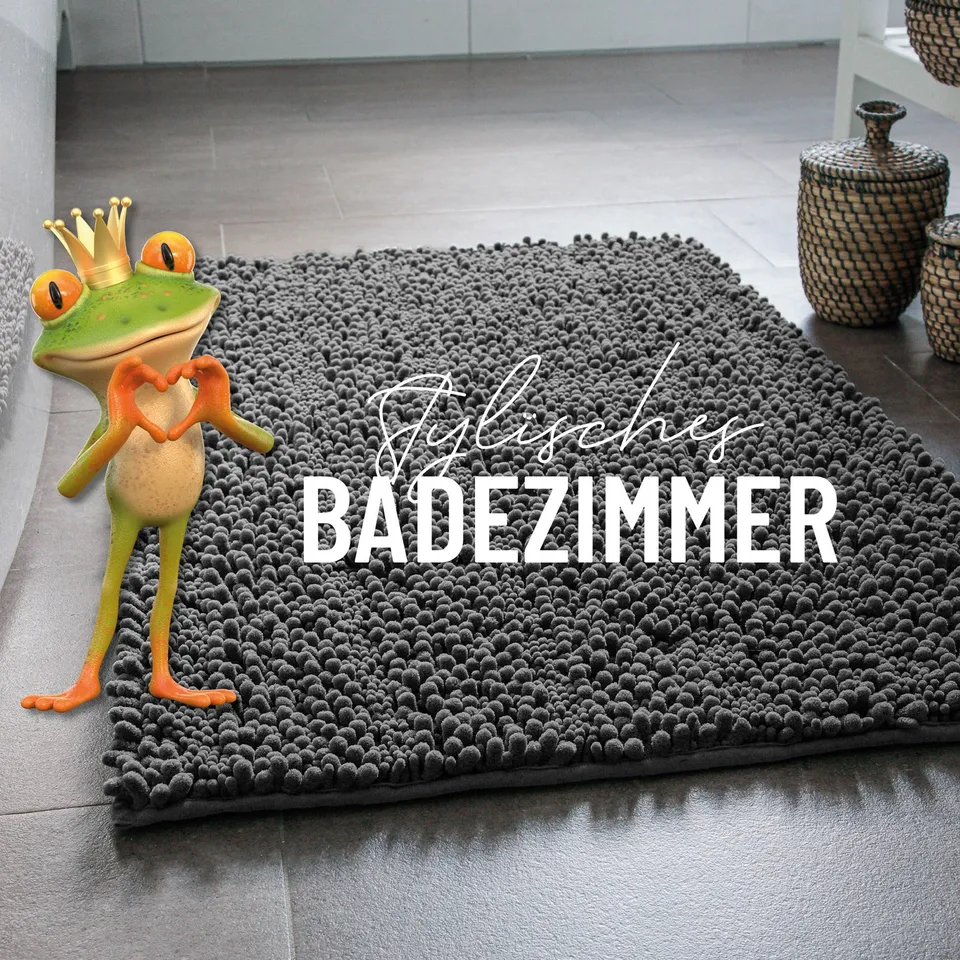 weconhome-basics-badteppich-benno-grau-weicher-chenille-flor-rutschfest-waschmas image 1