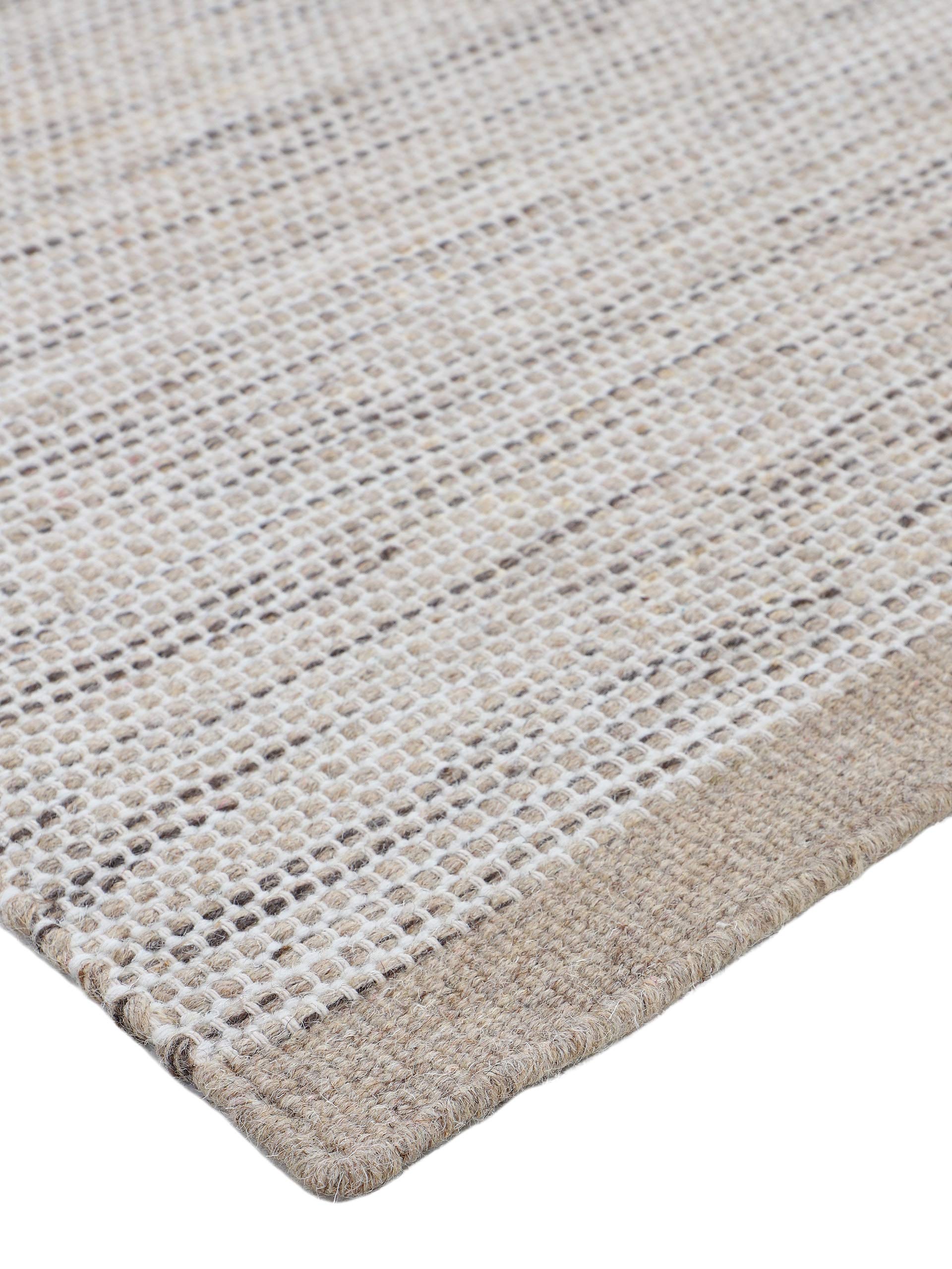 carpetfine-wollteppich-mona-taupe-120x170-cm-wohnzimmer-teppich image 5