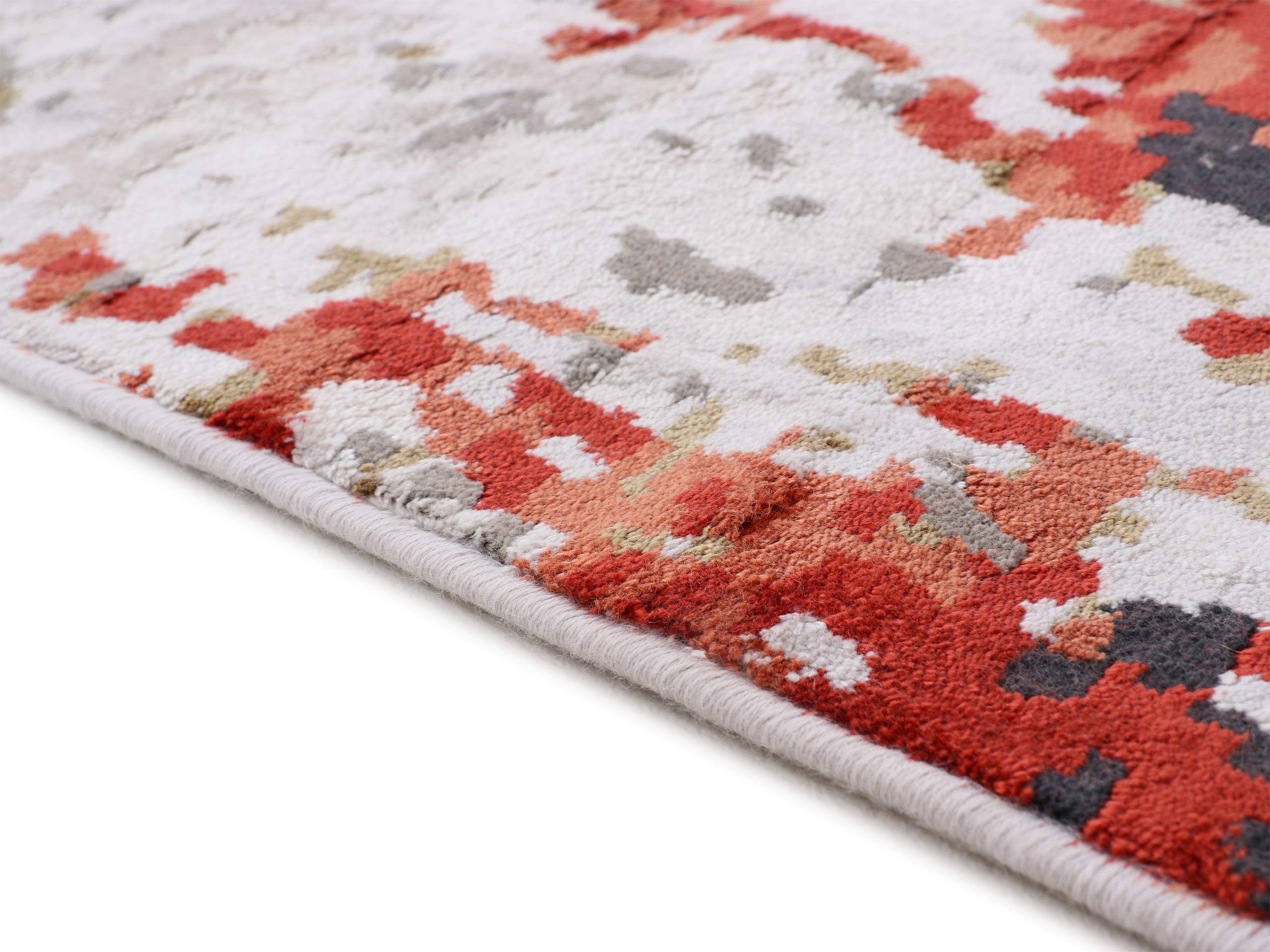 carpetfine-living-teppich-rot-120x170-cm-moderner-teppich-f-r-wohn-und-schlafzim image 5