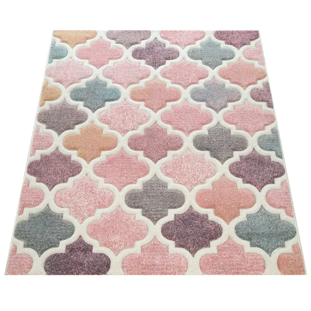 paco-home-orient-teppich-rosa-bunt-120x170-cm-pastell image 1
