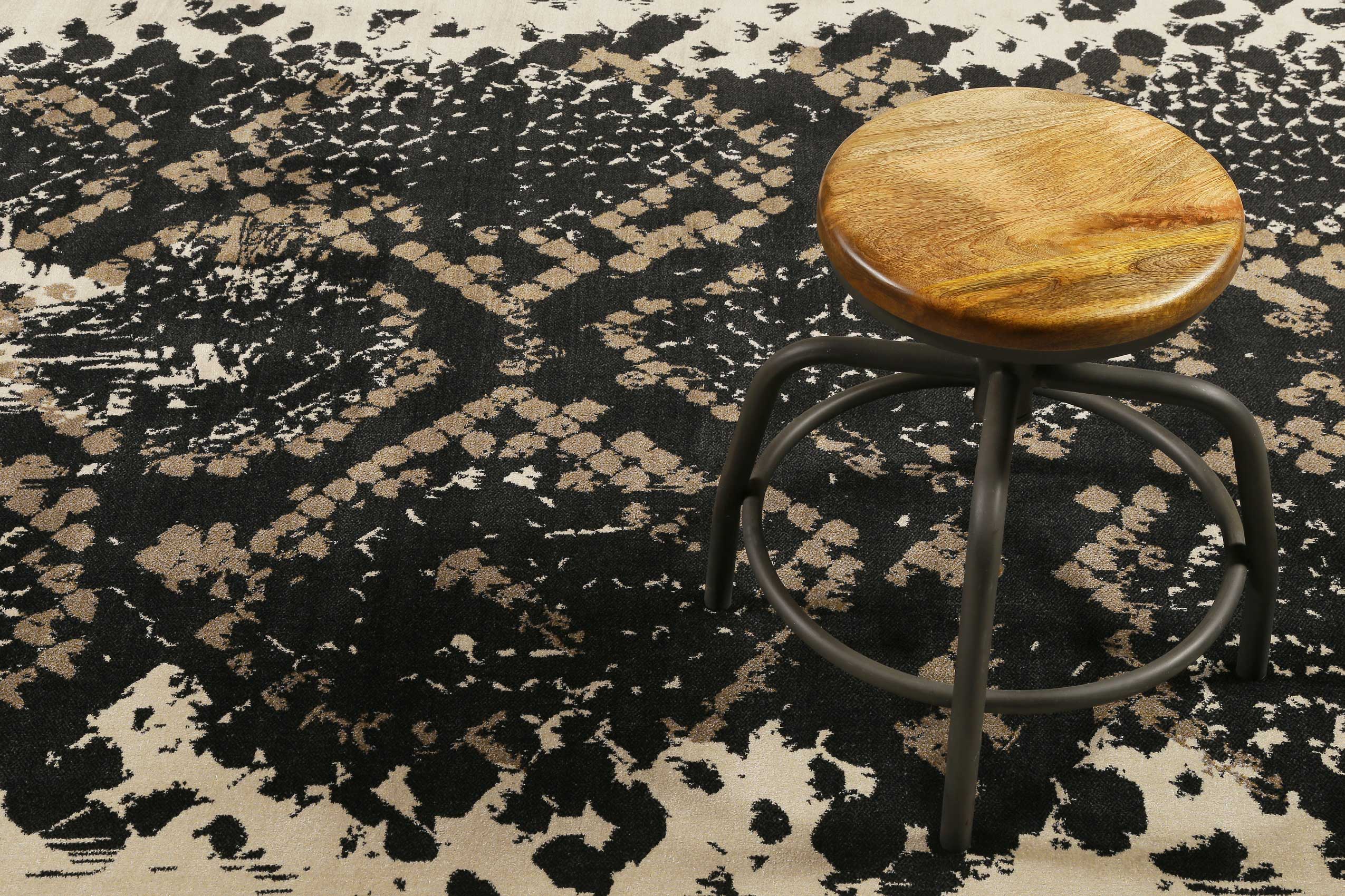 weconhome-teppich-phyton-animal-print-in-schwarz-beige-und-taupe-gewebt-syntheti image 6