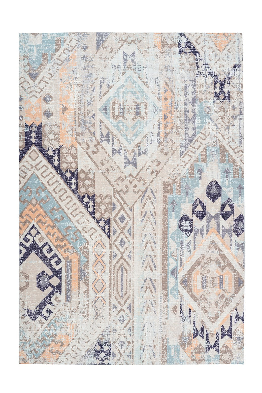 kayoom-indiana-225-flachflorteppich-vintage-design-ethno-style-verschiedene-farb image 1