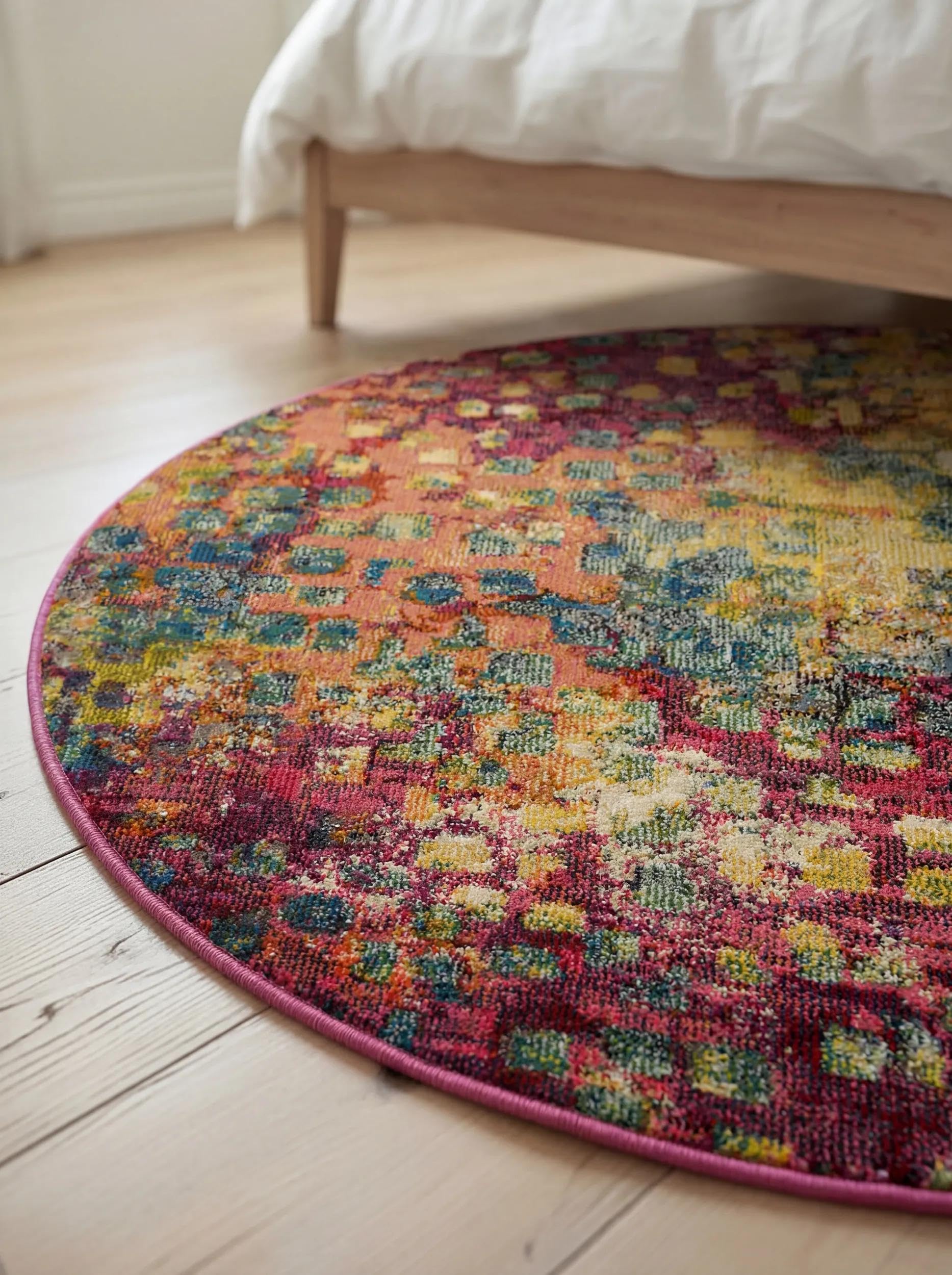 benuta-nest-casa-vintage-teppich-mehrfarbig-120-cm-rund image 2