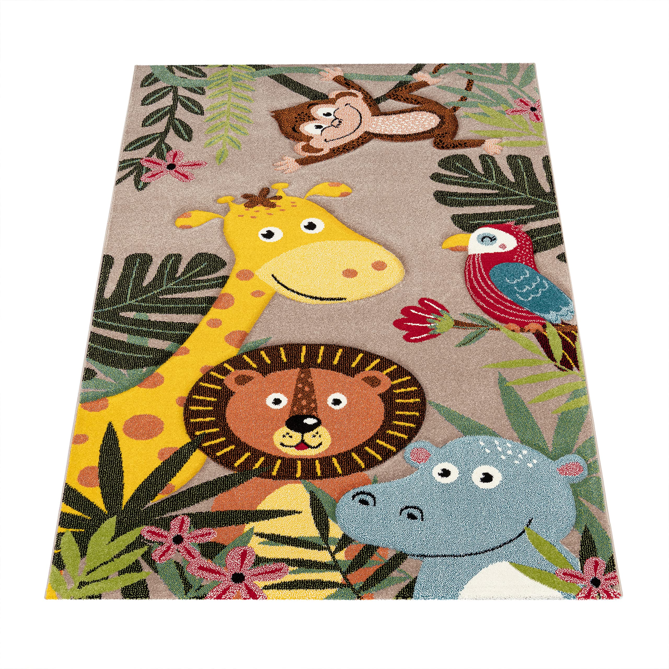 paco-home-kinderteppich-dschungel-tiere-160x230-cm-beige image 5