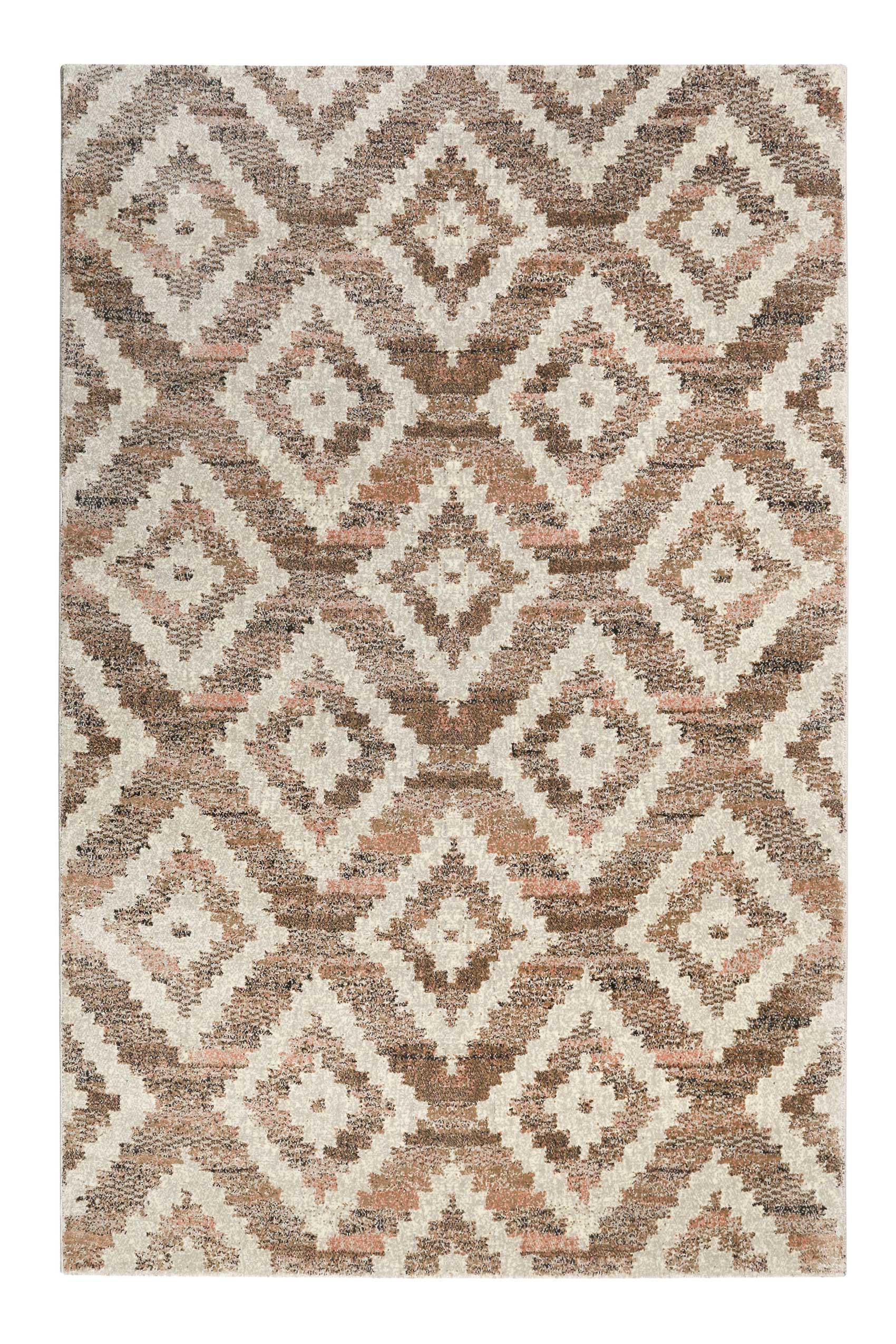 weconhome-teppich-passion-2-0-beige-rosa-braun-kurzflor image 1