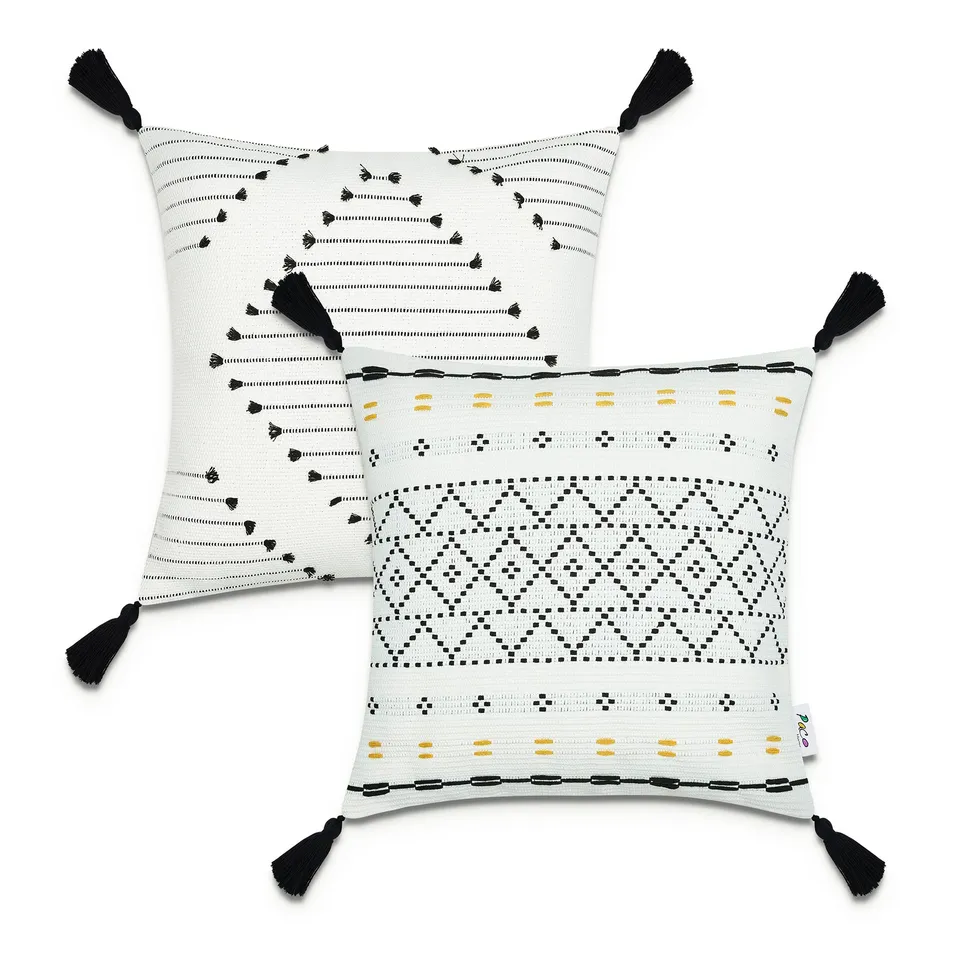 paco-home-kissenbezug-deko-2er-set-bl-tter-skandi-wei-3 image 1