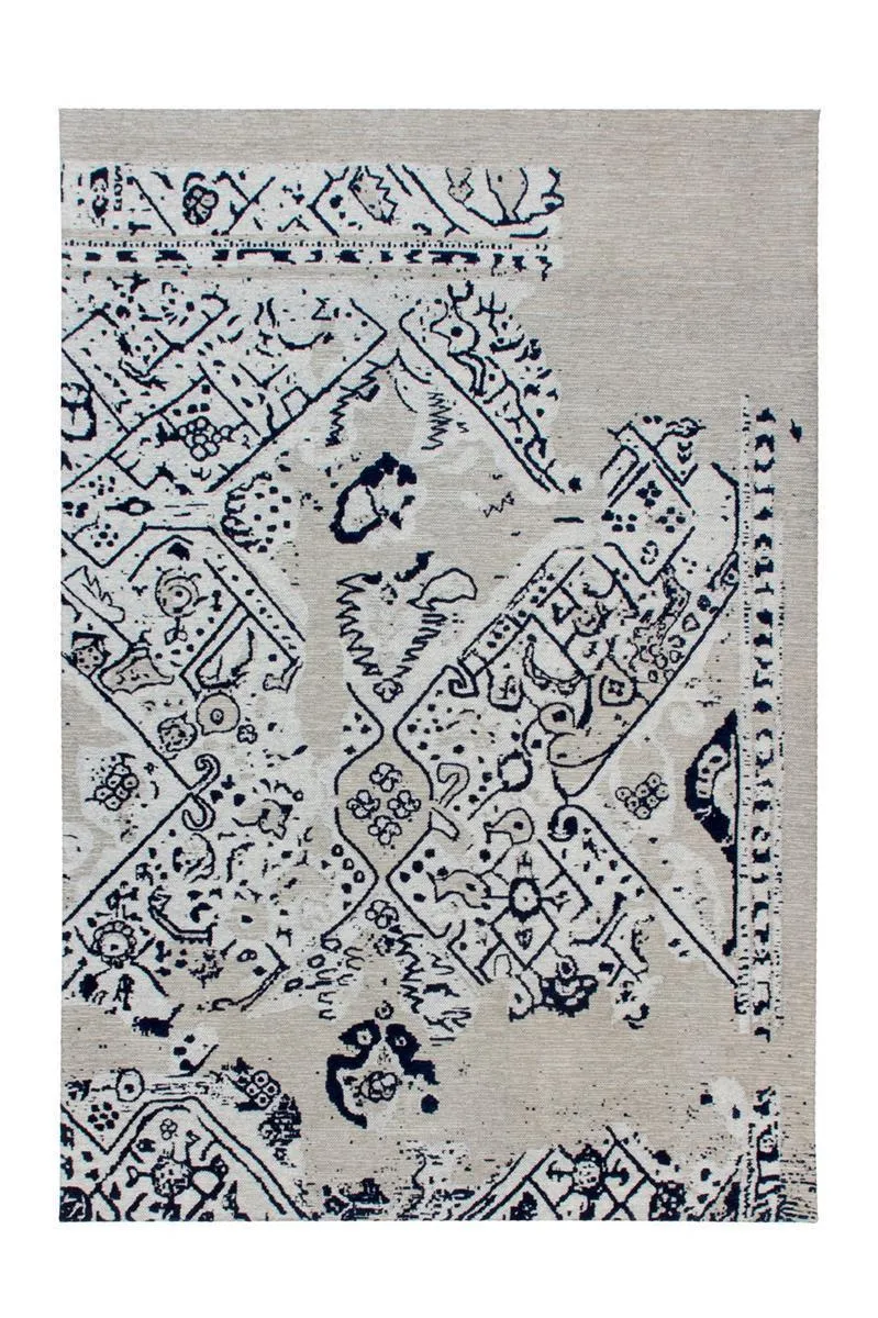 kayoom-river-120-jacquard-flachflorteppich-vintage-design-120-cm image 1