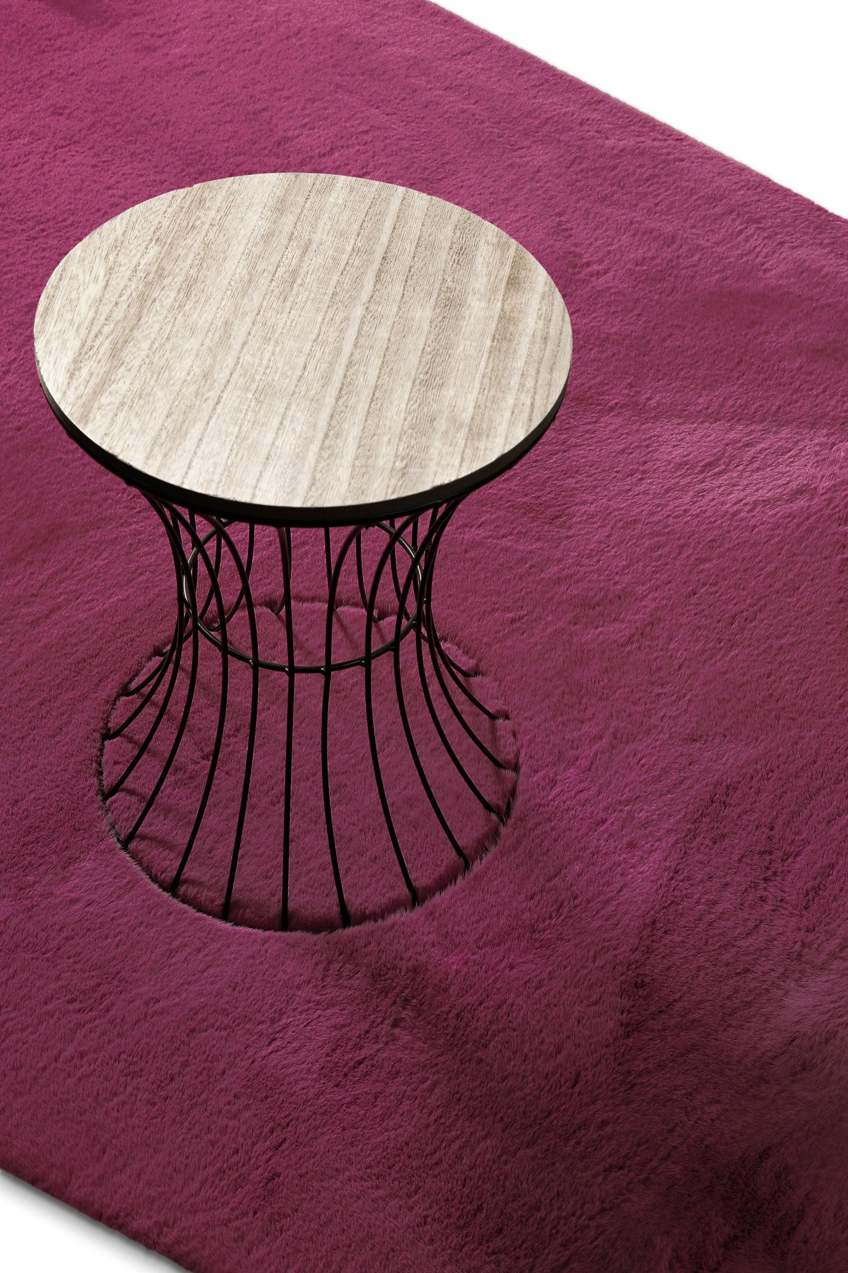 weconhome-basics-kunstfell-teppich-violett-flauschig-anna image 6