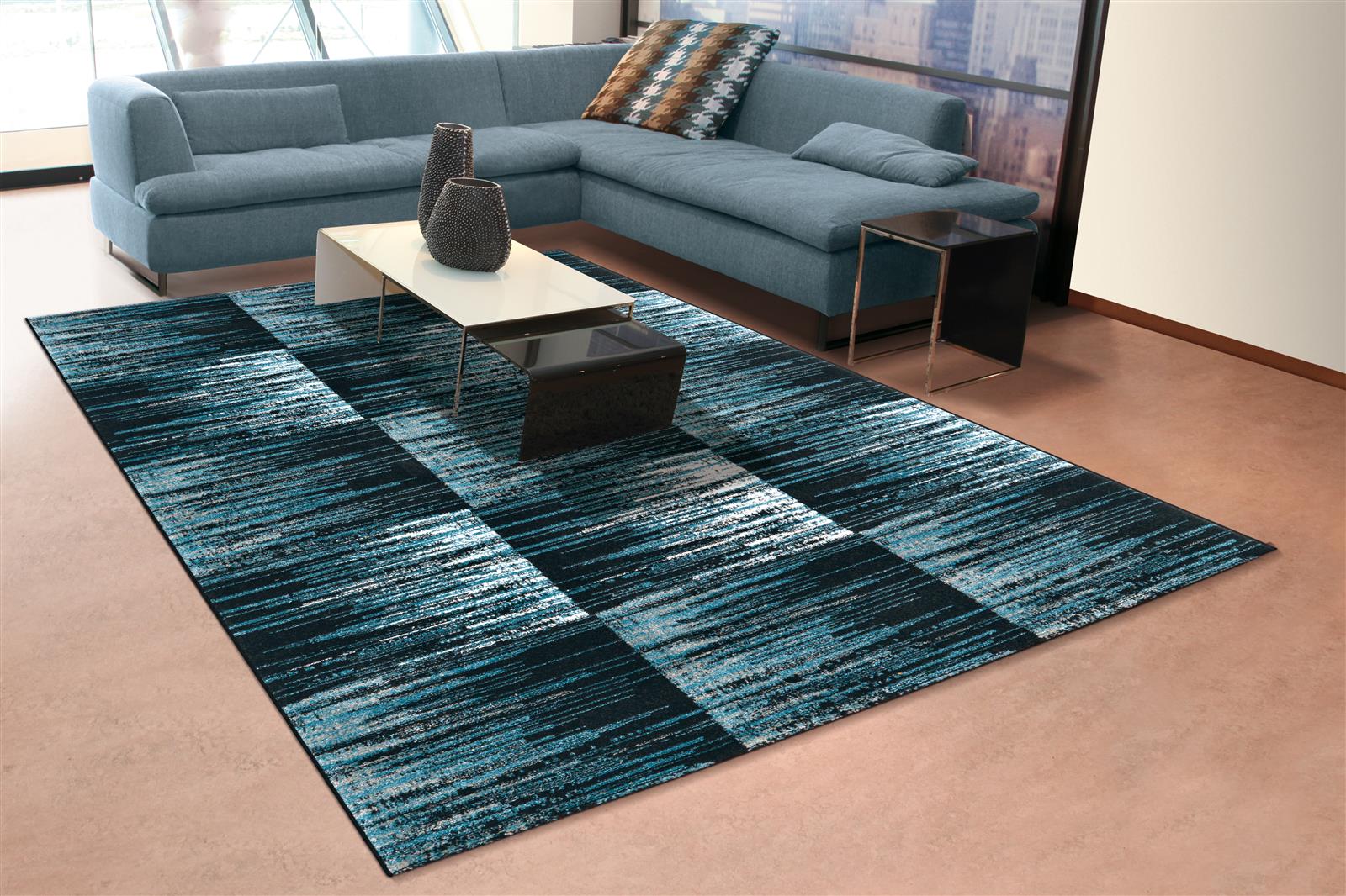 kayoom-move-4466-kurzflorteppich-modern image 2