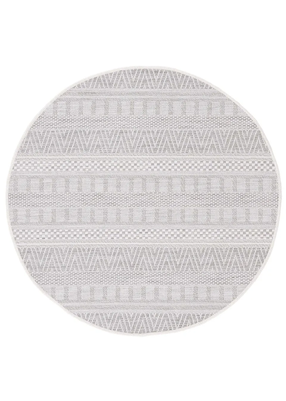 carpetfine-boho-rund-beige-flachgewebeteppich-120-cm-in-outdoor-teppich image 1