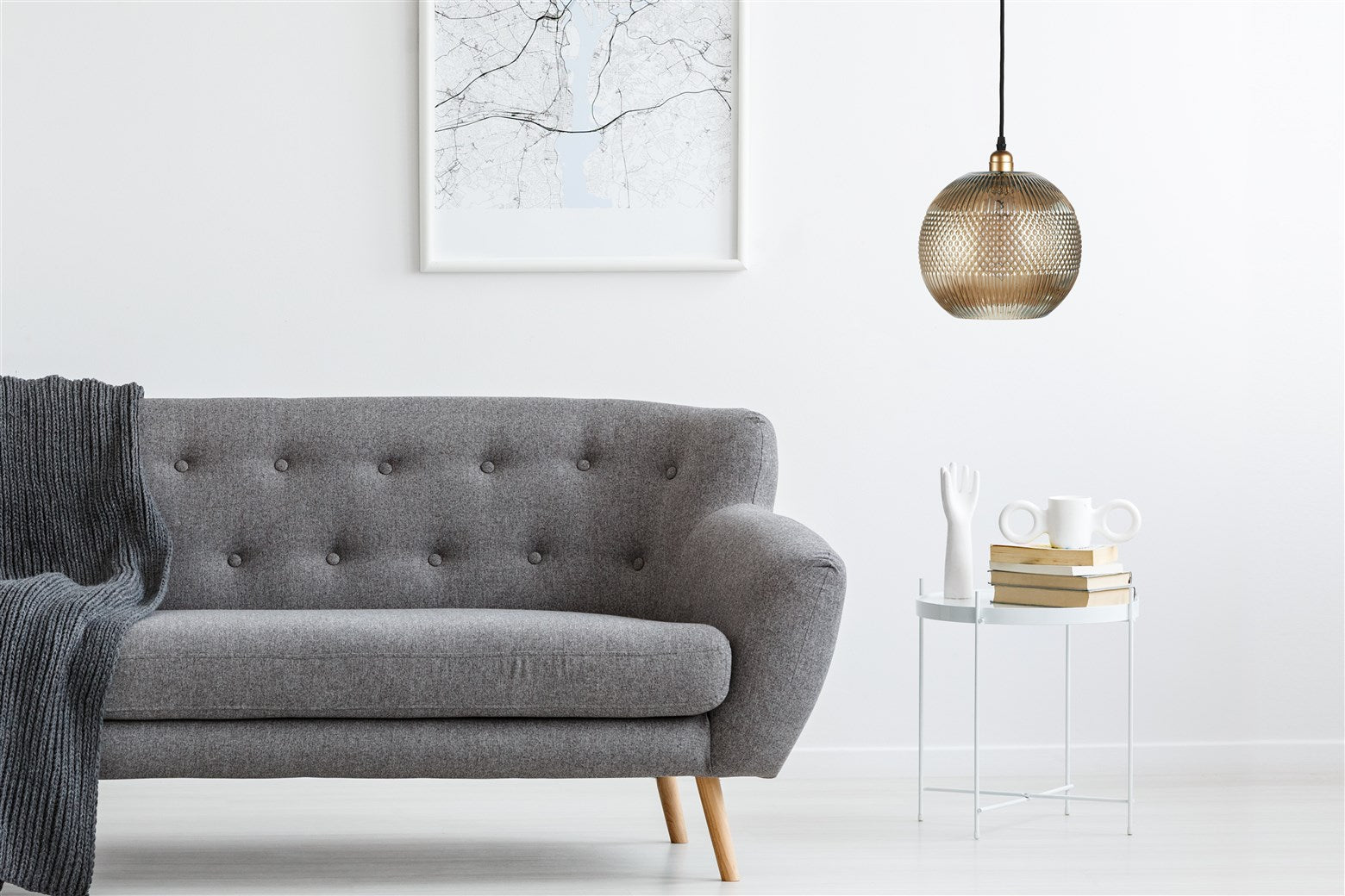 kayoom-h-ngelampe-neptun-moderne-glas-h-ngelampe-mit-retro-charme-f-r-esszimmer- image 2
