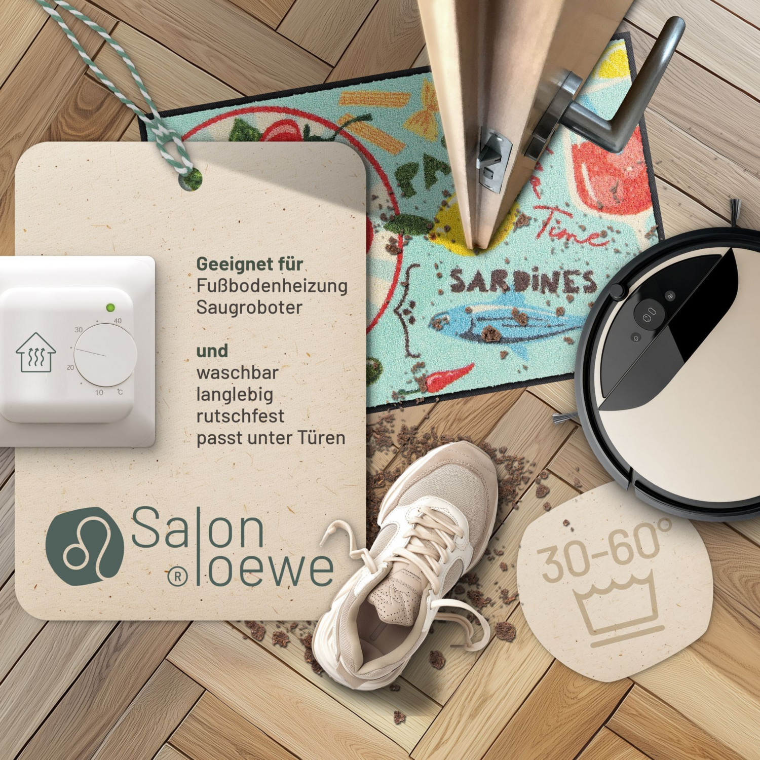 salonloewe-summer-picnic-eingangsmatte-50-x-75-cm-schmutzfangmatte-im-sommerlook image 3