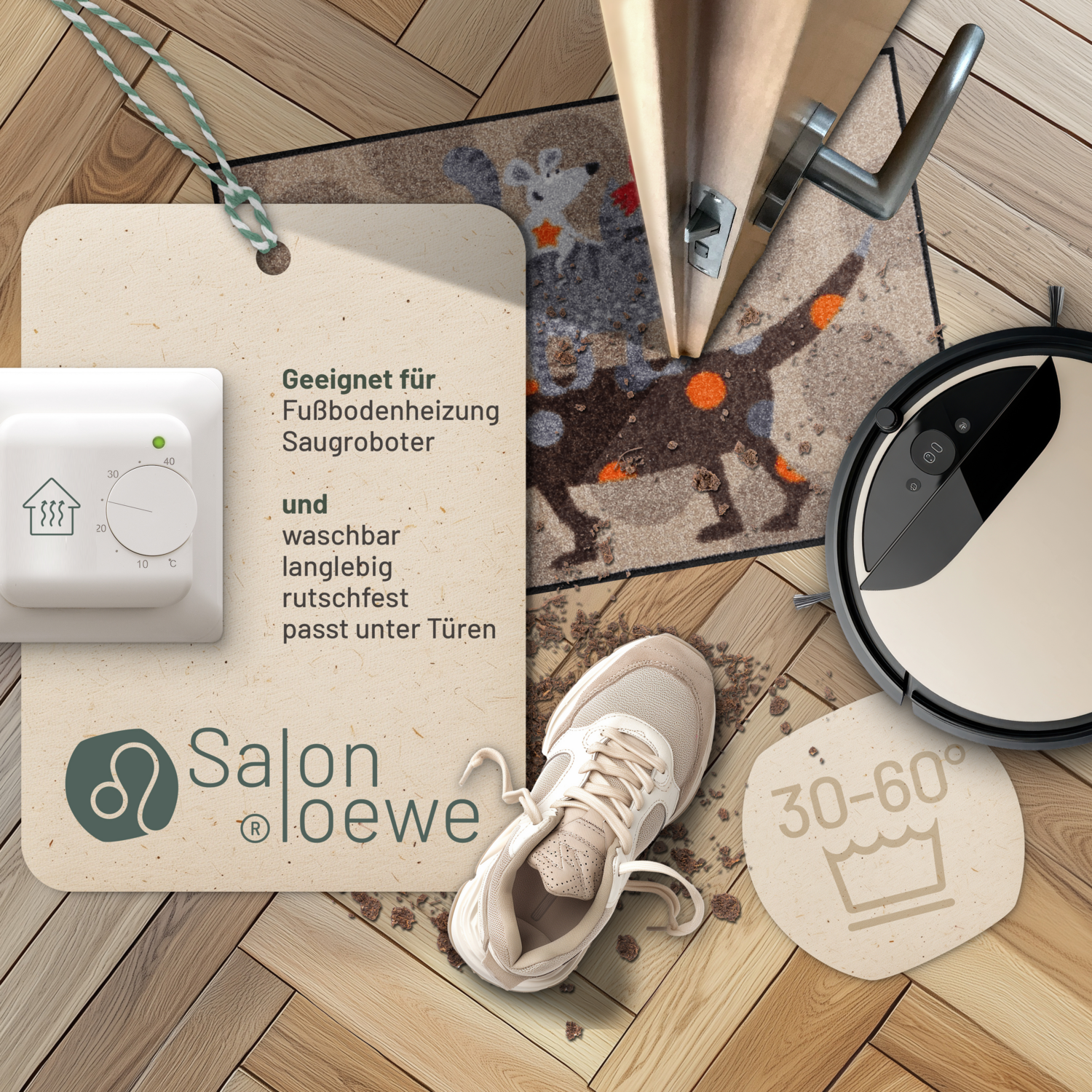 salonloewe-tierturm-eingangsmatte-50-x-75-cm-bremer-stadtmusikanten-motiv-polyam image 3