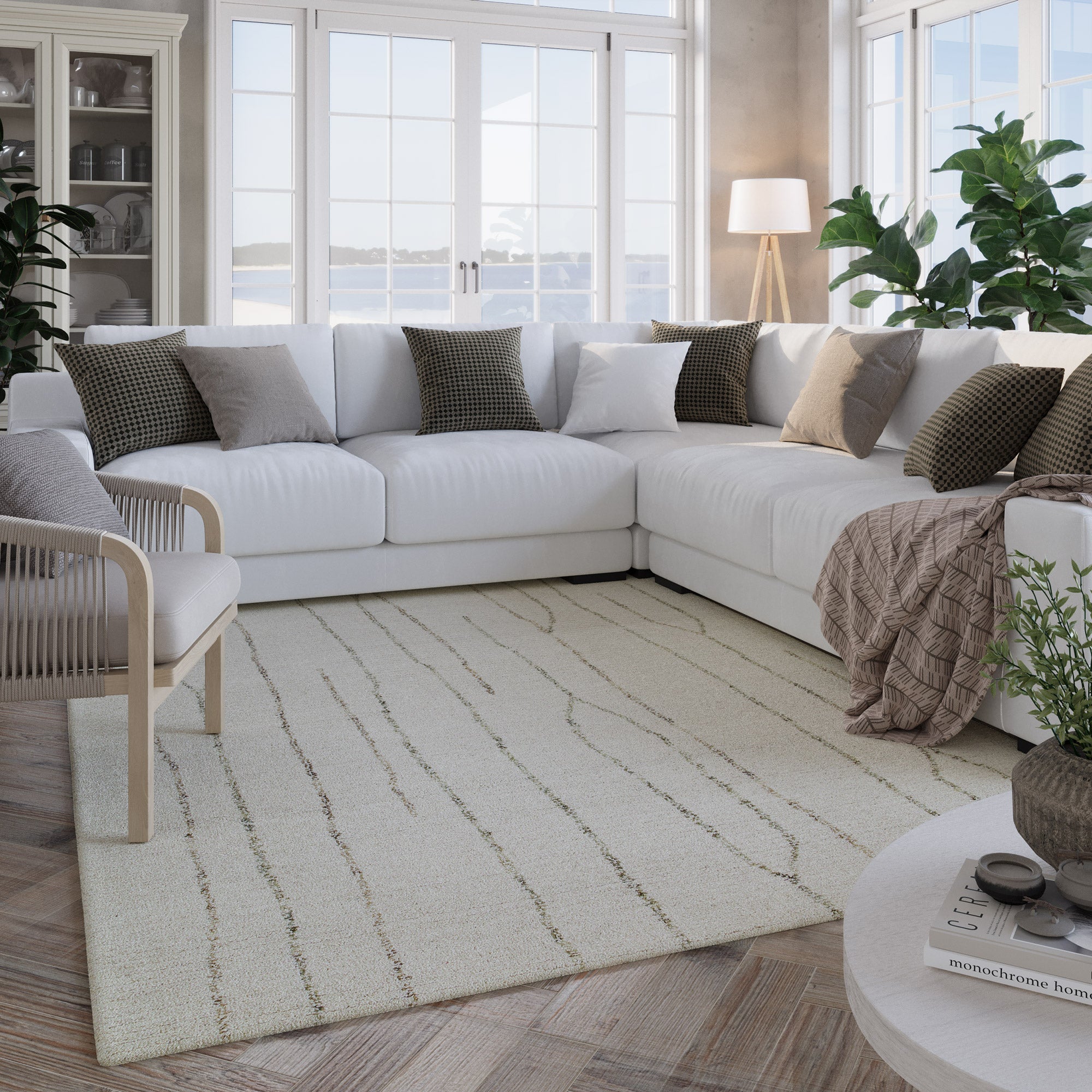 weconhome-kurzflor-teppich-hamptons-thirtynine-creme-wei image 2