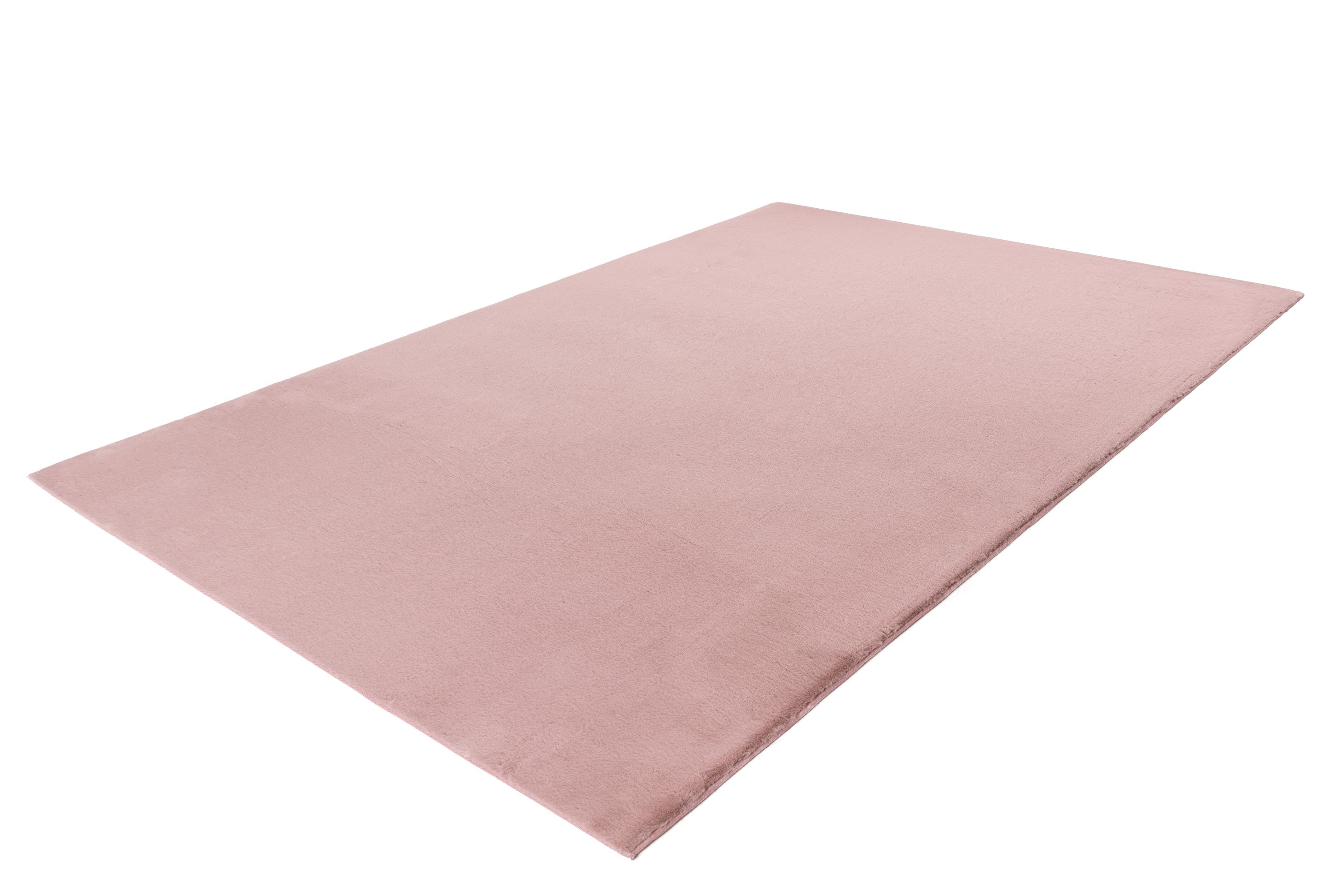 kayoom-trail-125-besonders-weicher-kurzflorteppich-21-mm-flor-pastellrosa image 2