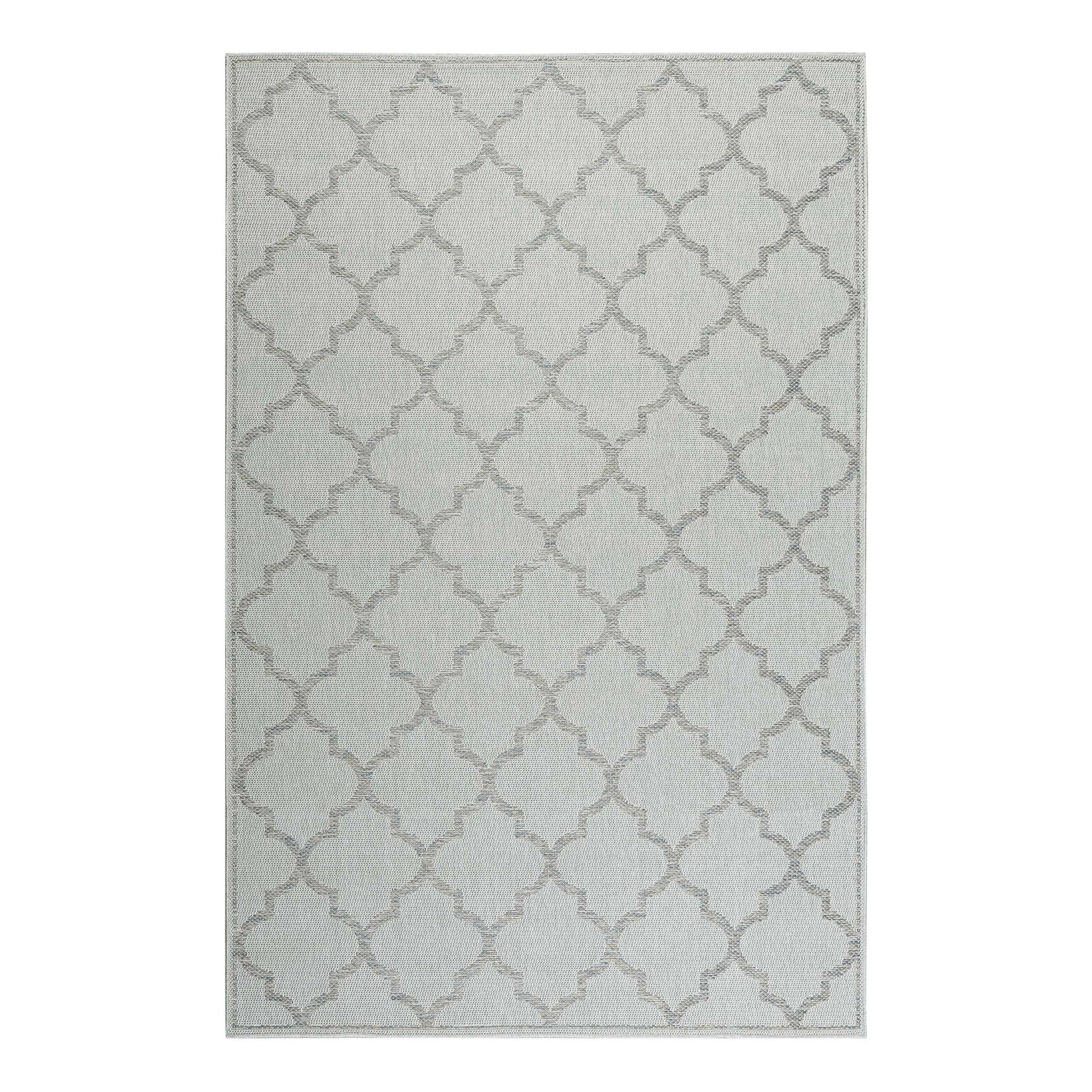 weconhome-gleamy-outdoor-teppich-hellblau-boho-design-100-fusselfrei-80x150-cm image 1