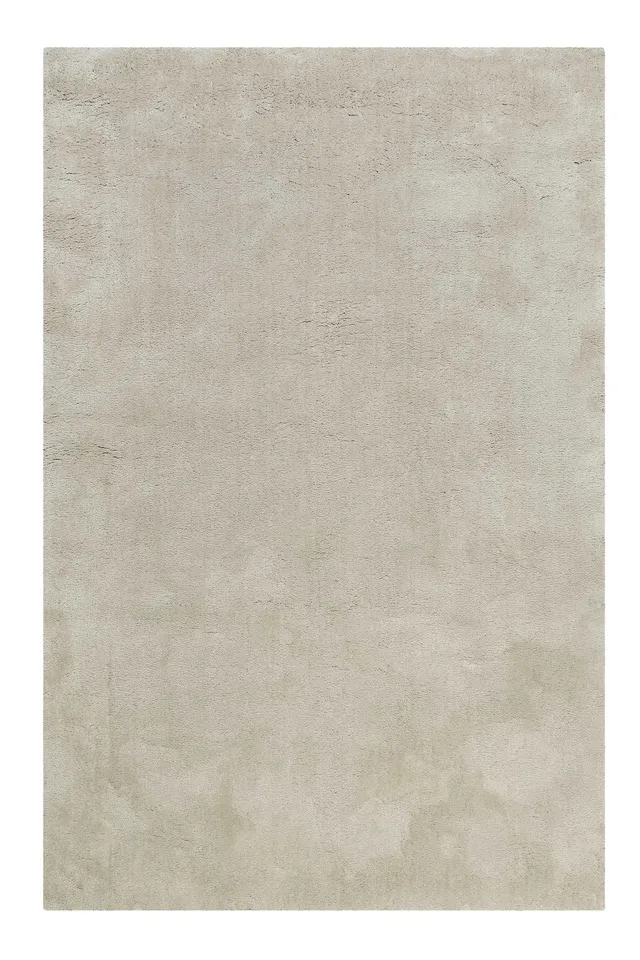 weconhome-basics-emilia-hochflor-teppich-beige-grau-getuftet-modern image 1