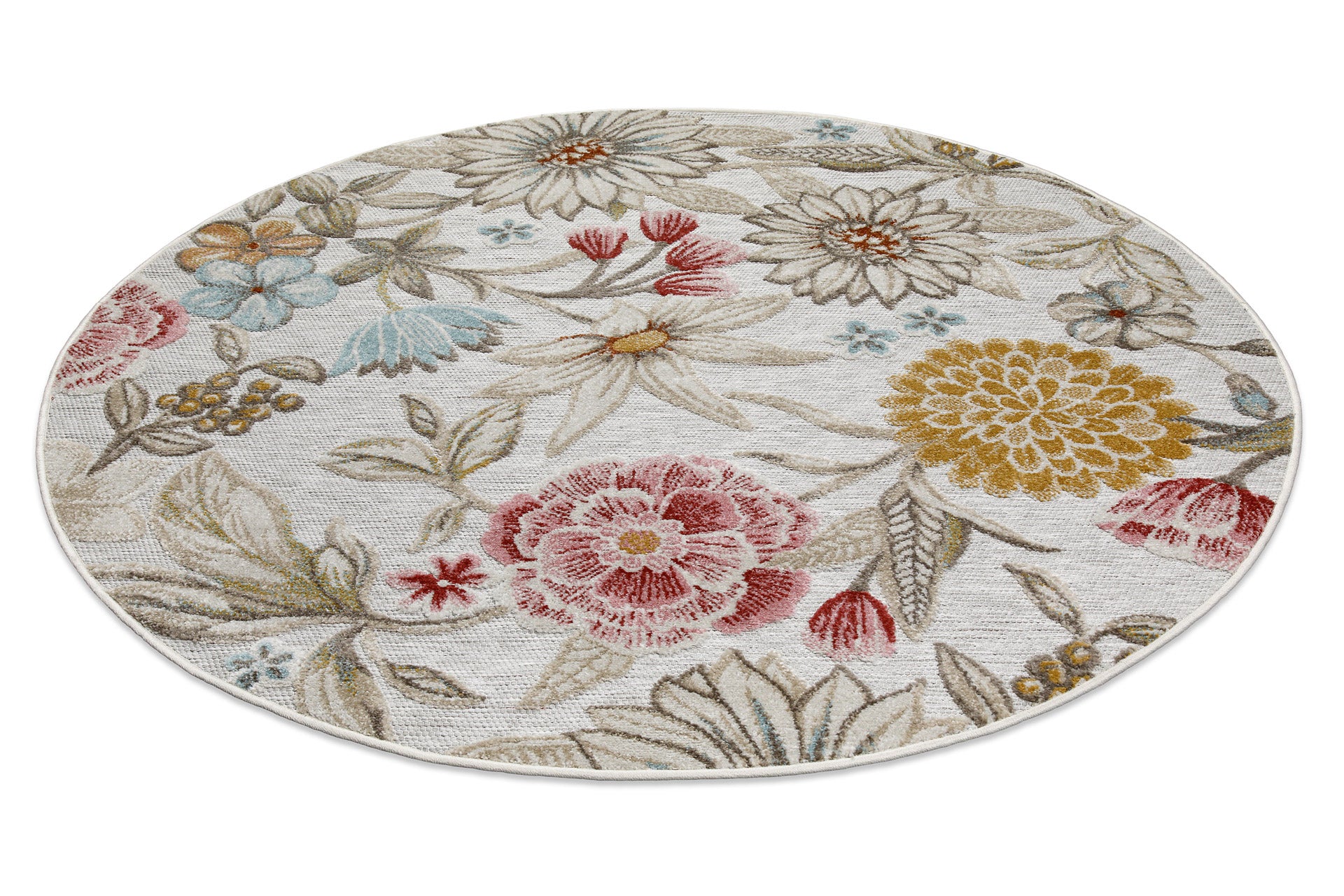 weconhome-abloom-in-outdoorteppich-rund-beige-gewebt-wetterfest-florales-hoch-ti image 3
