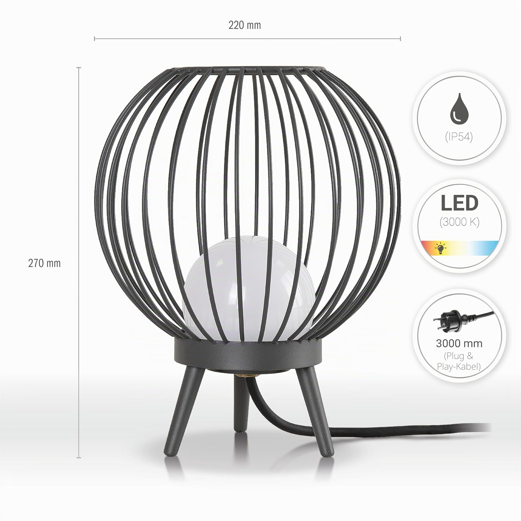 paco-home-outdoorleuchte-tischleuchte-led-anthrazit-ip54-kabel-3m-gitterstruktur image 5