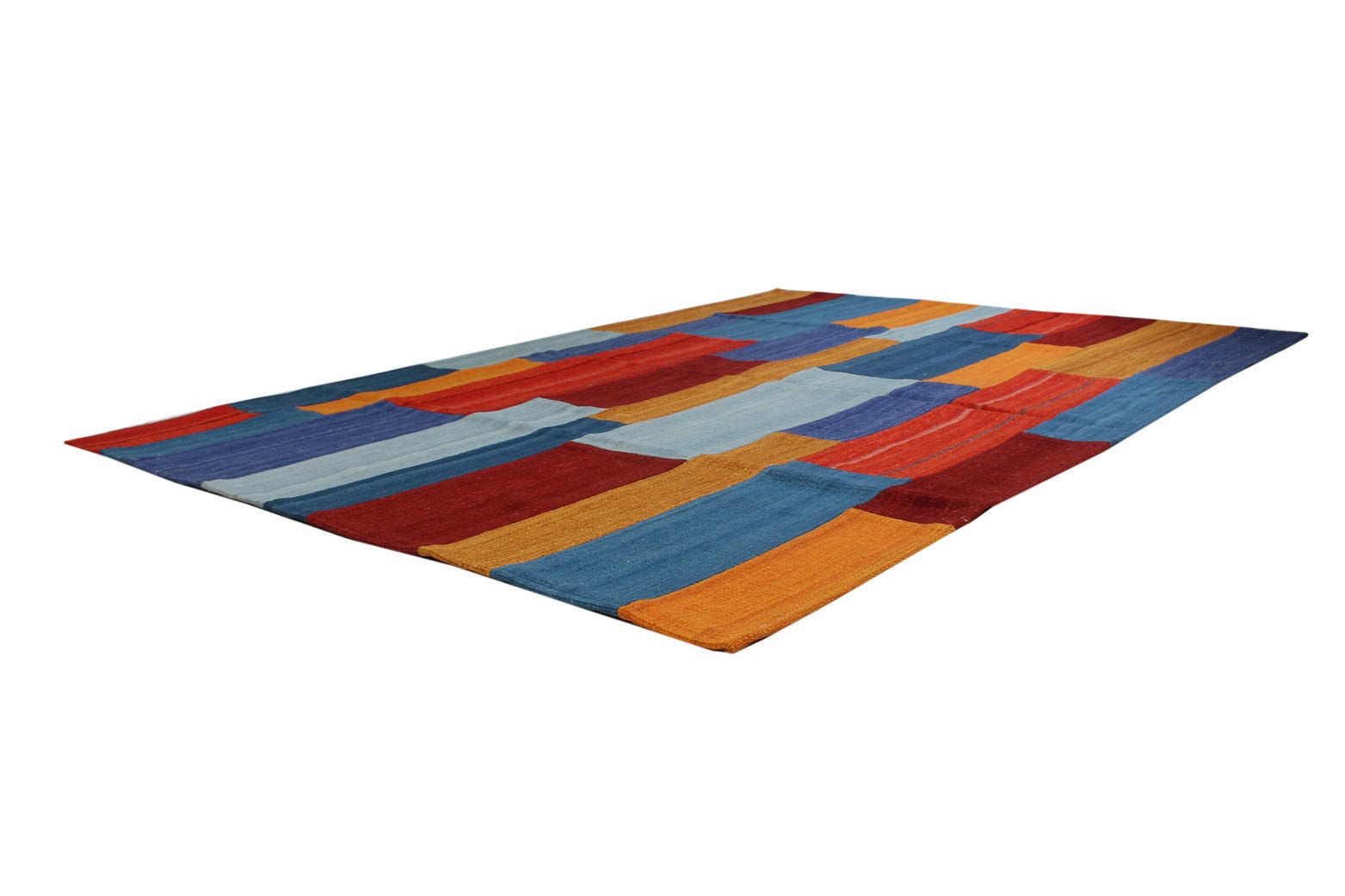 kayoom-radical-330-naturteppich-im-patchwork-design-handgefertigter-jacquard-kil image 2